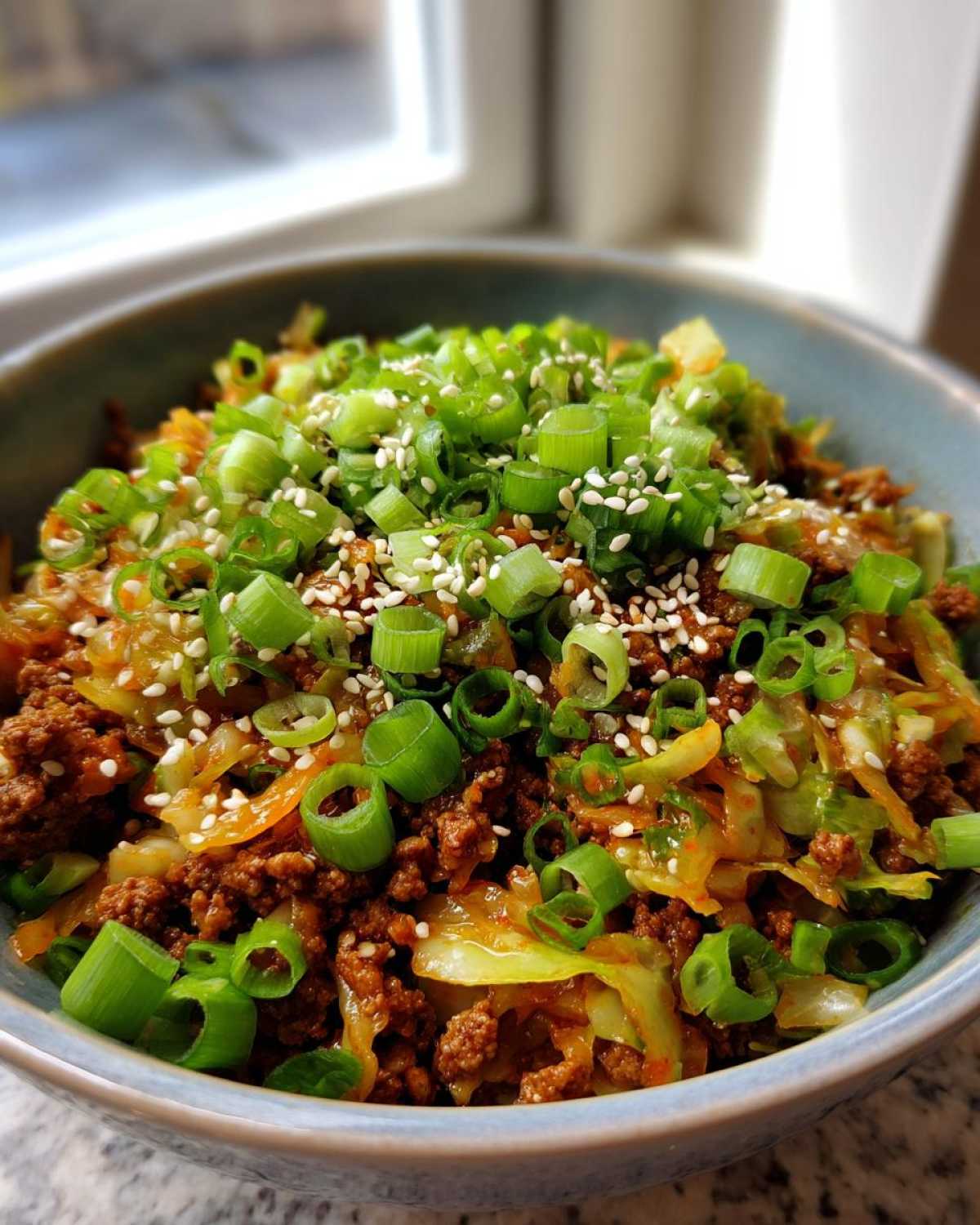 Egg Roll in a Bowl - detail 1