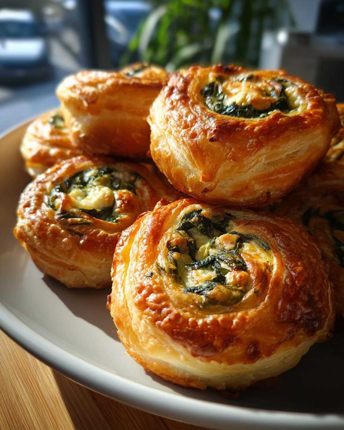 Spinach & Feta Puff Pastry Bites - detail 2