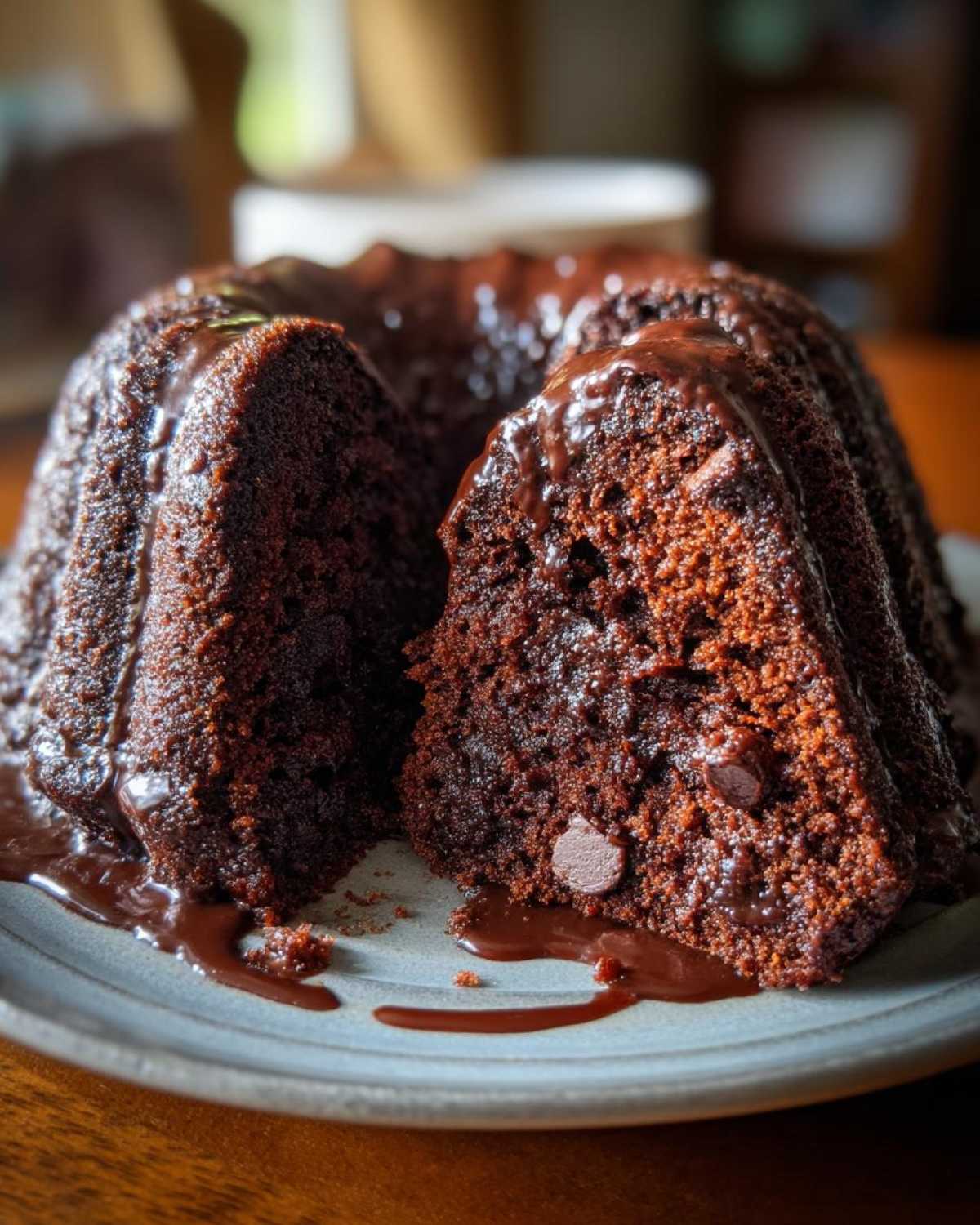 Viral Double Chocolate Zucchini Bundt Cake - detail 1