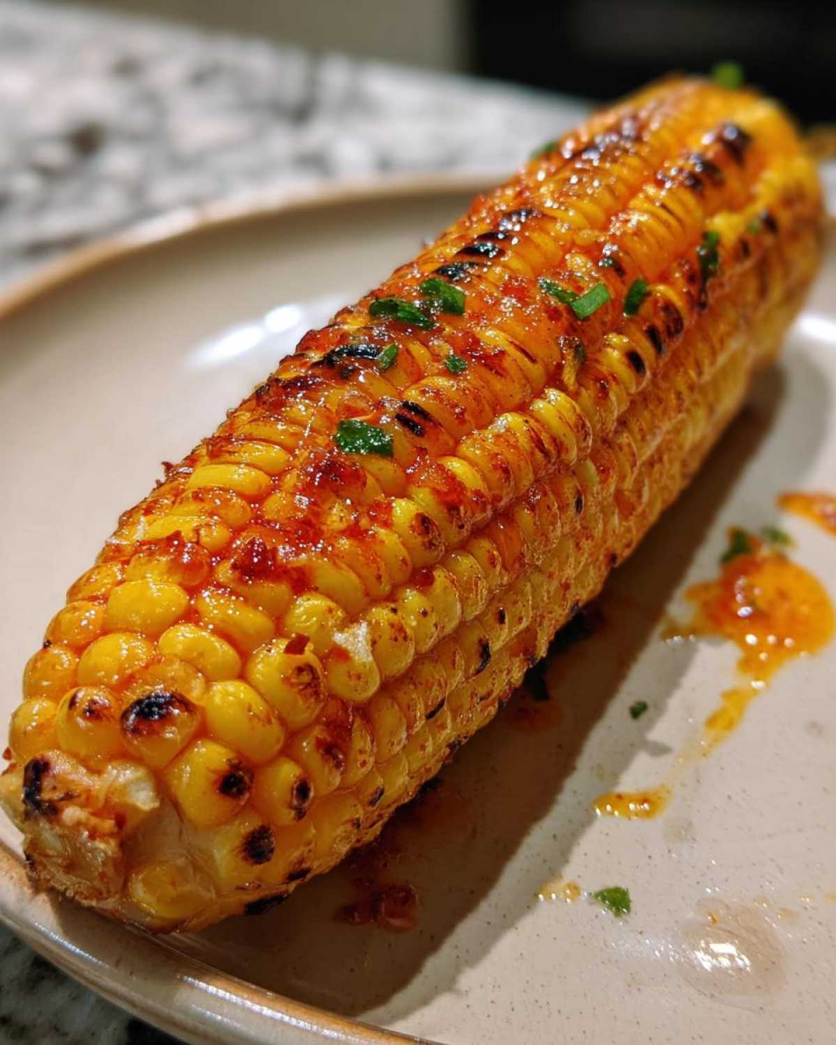 Grilled Corn on the Cob with Chili Lime Butter - detail 2