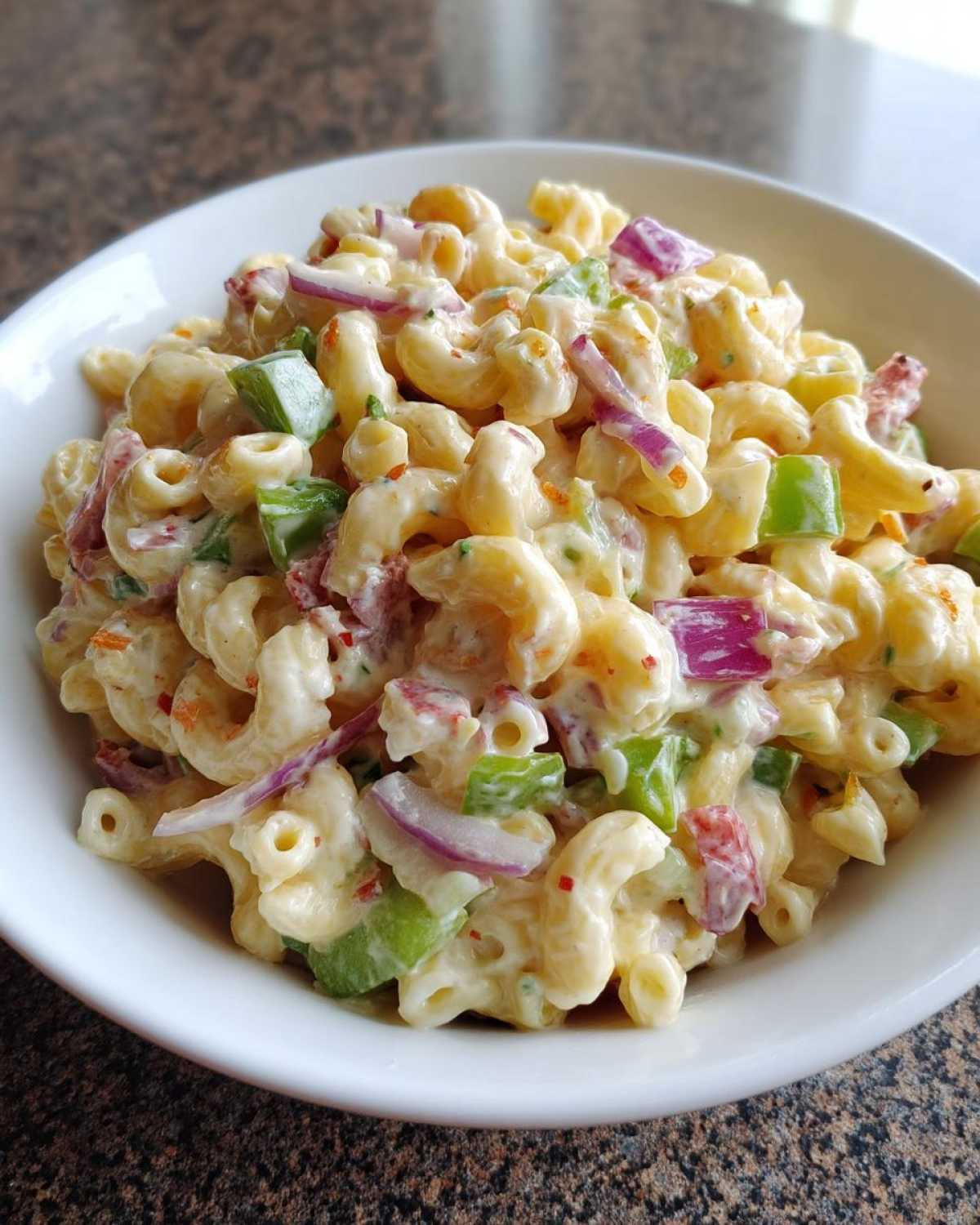 Classic Macaroni Salad (Potluck Style) - detail 2