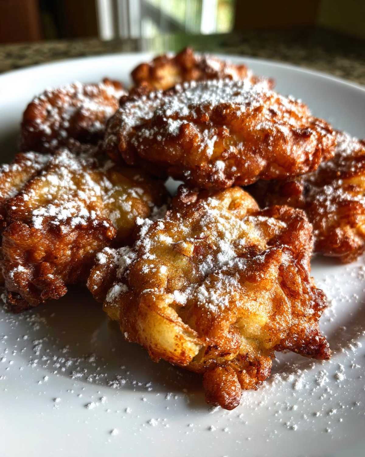 Cardamom Apple Fritters - detail 3