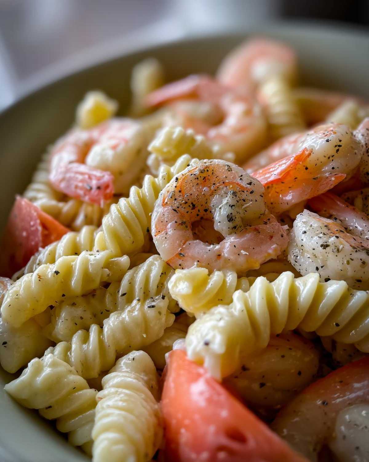 Southern Shrimp Pasta Salad - detail 2