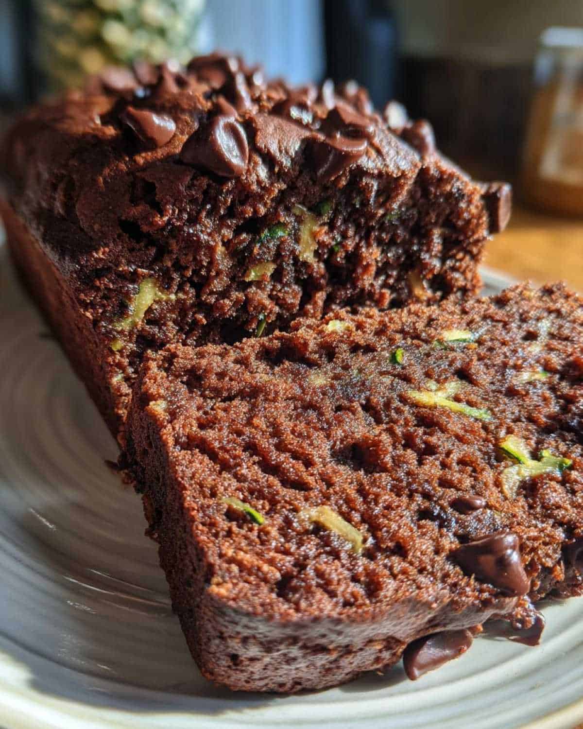 Triple Chocolate Zucchini Bread - detail 1
