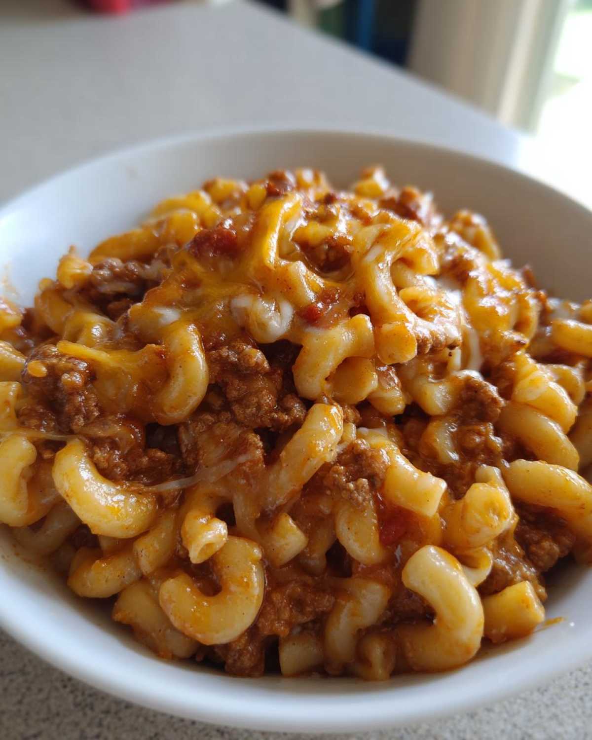 Chili Mac and Cheese - detail 2