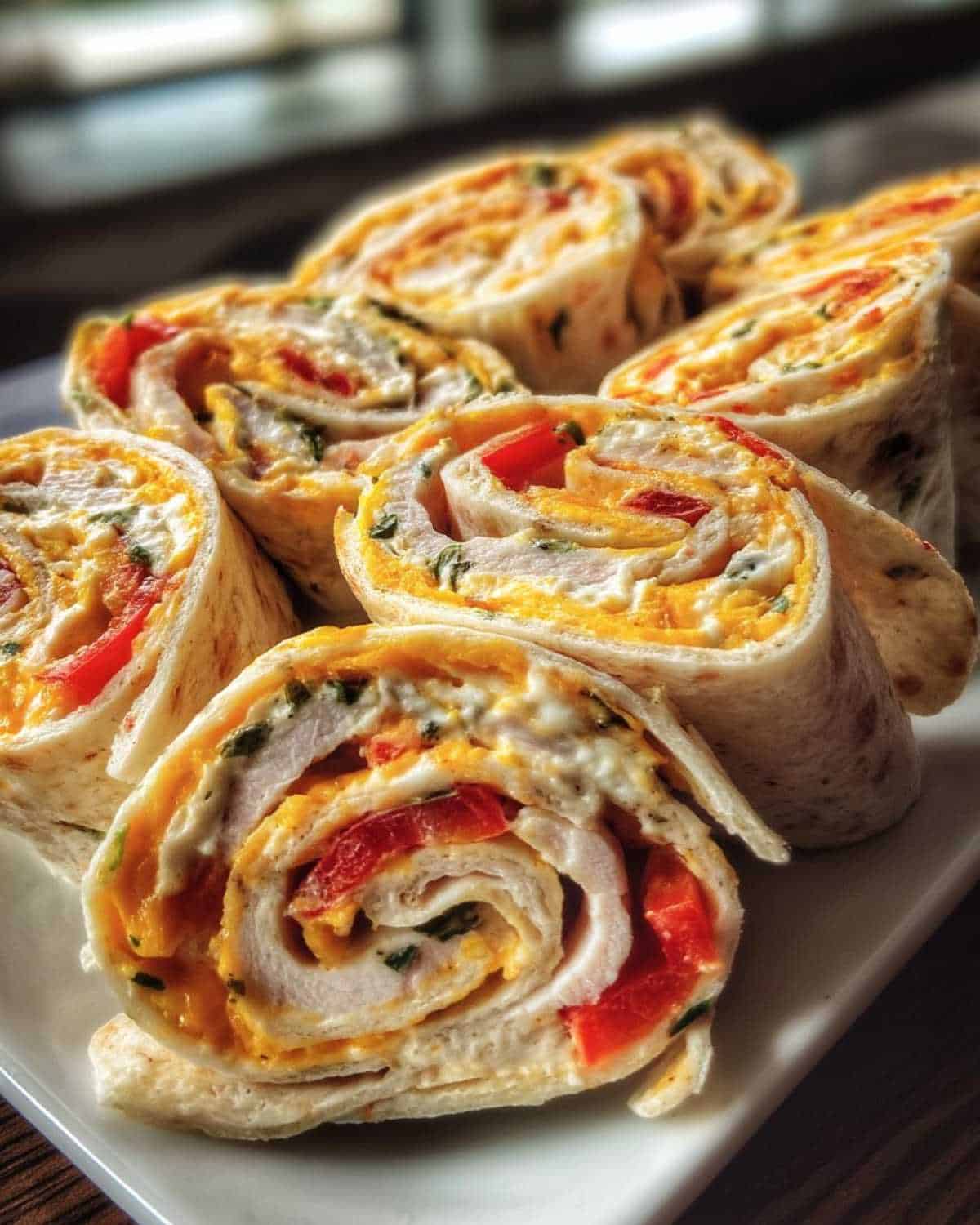 Turkey Ranch Pinwheel Wraps - detail 3