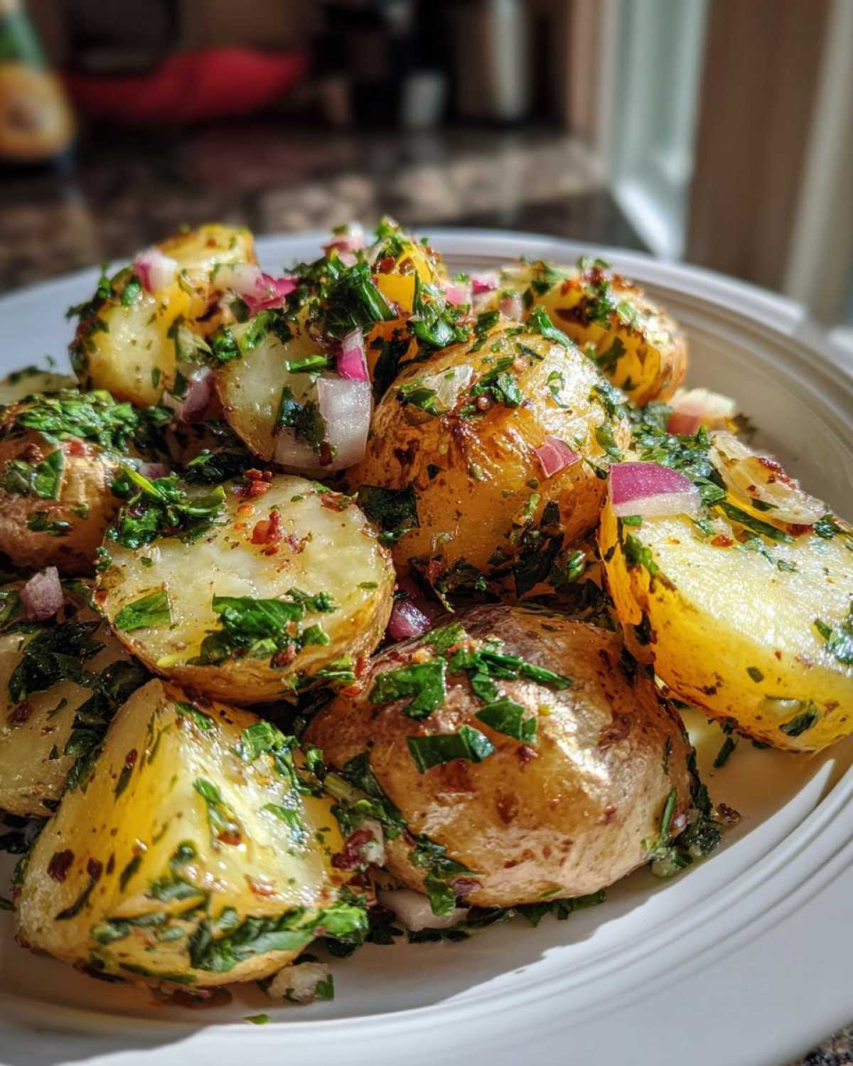 Potato salad without mayo - detail 2