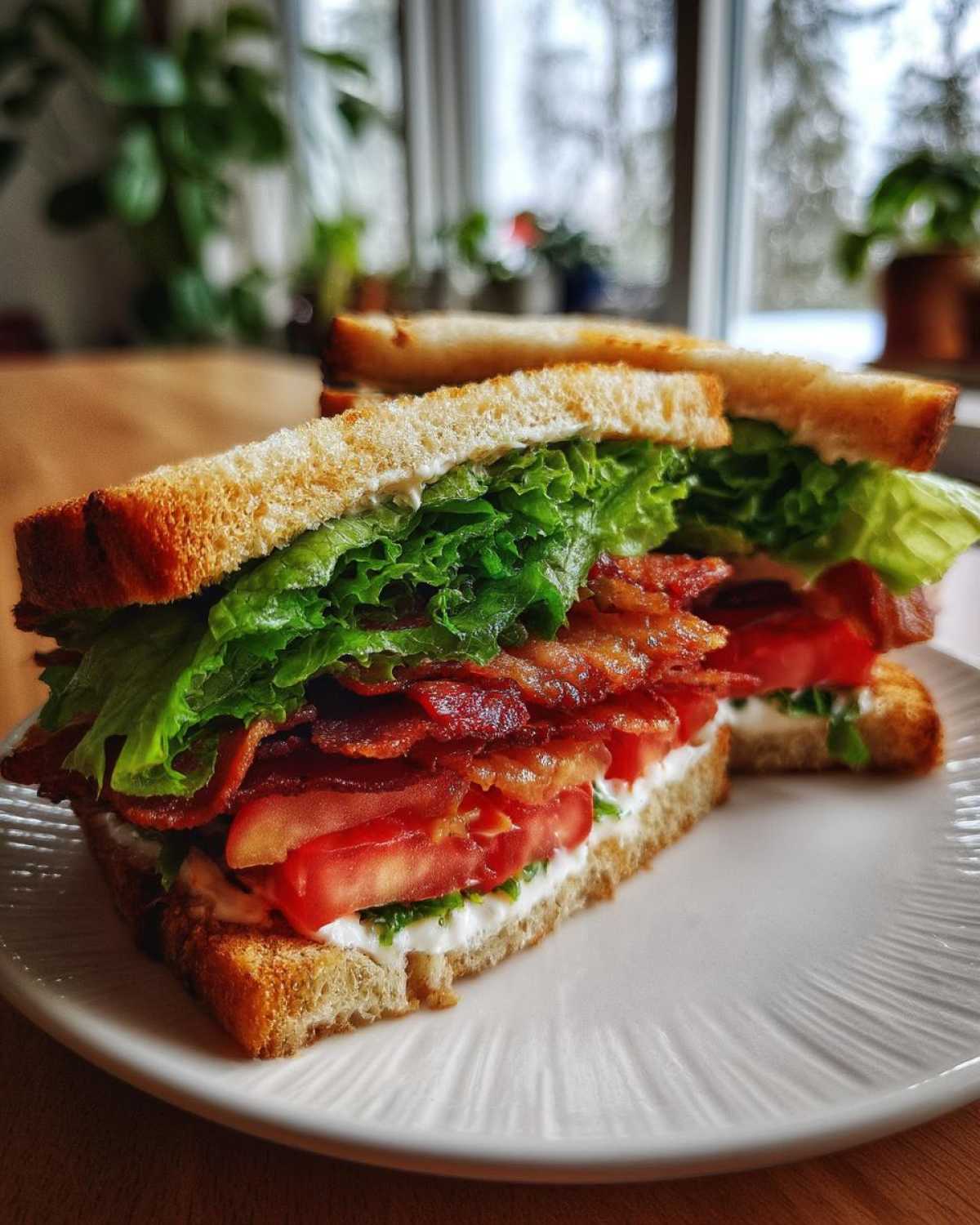 The Ultimate BLT Sandwich on Toasted Bread - detail 3