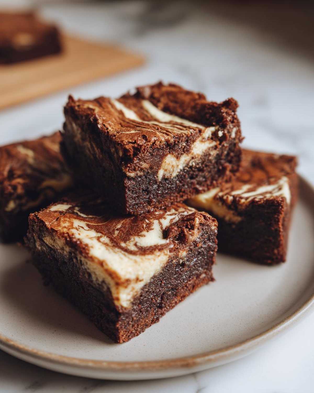 Tahini Swirl Brownies - detail 1