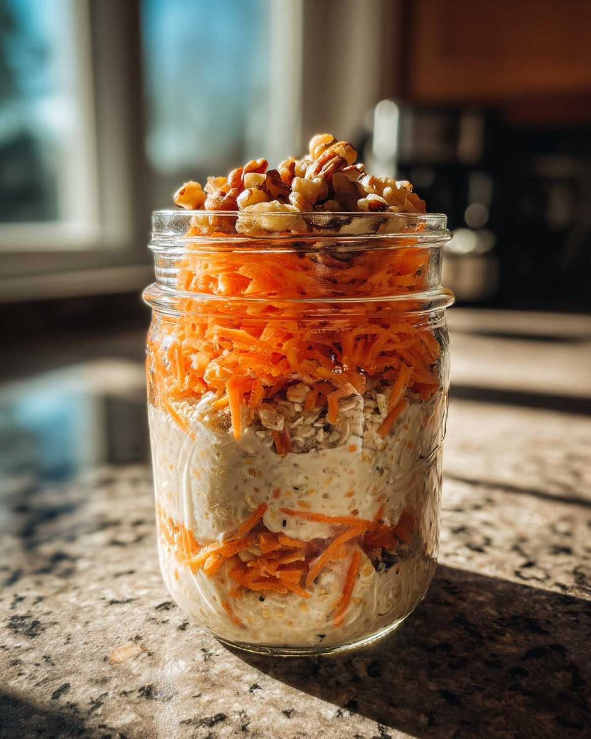 Carrot Cake Overnight Oats - detail 1