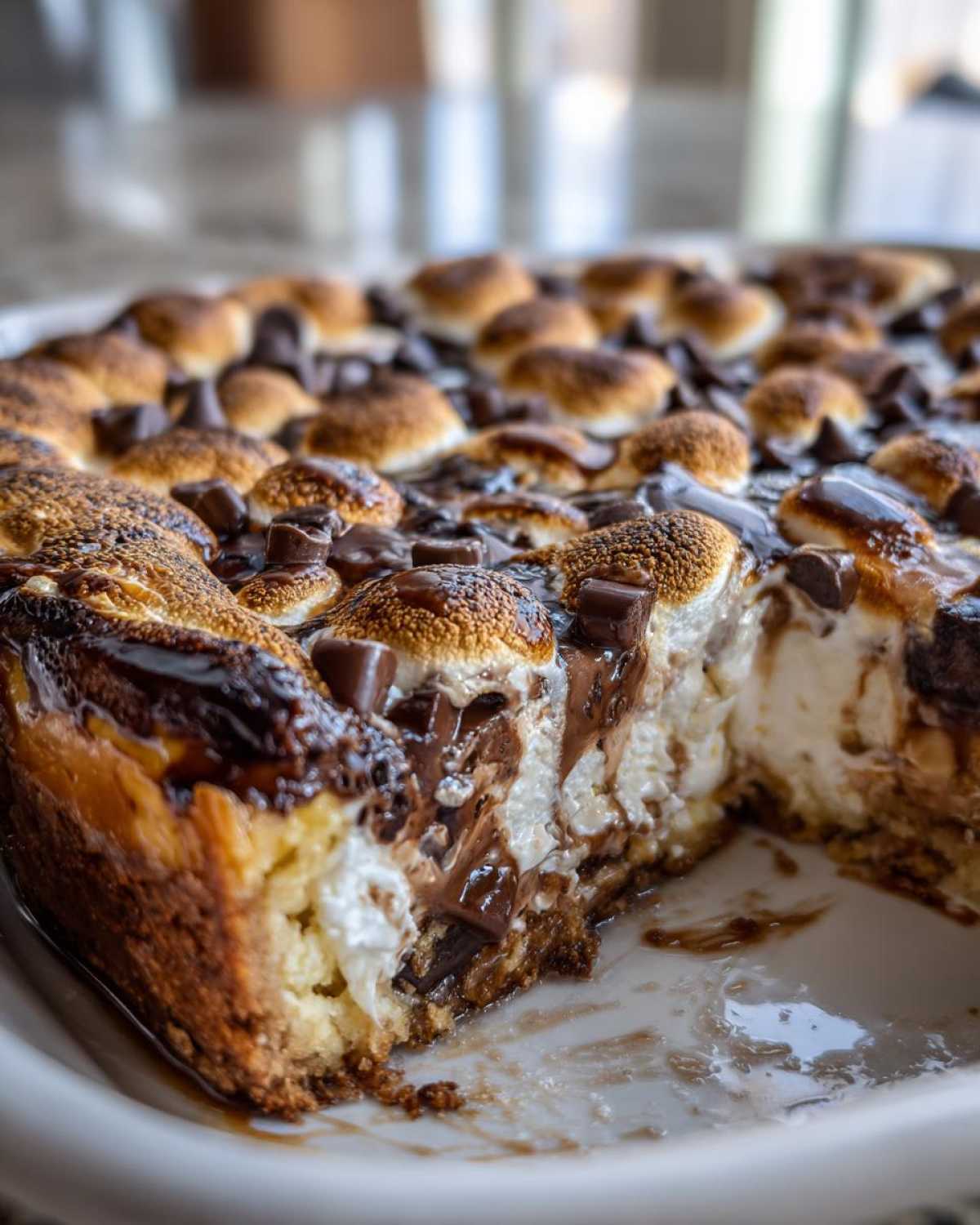 S mores Cheesecake Dip - detail 2