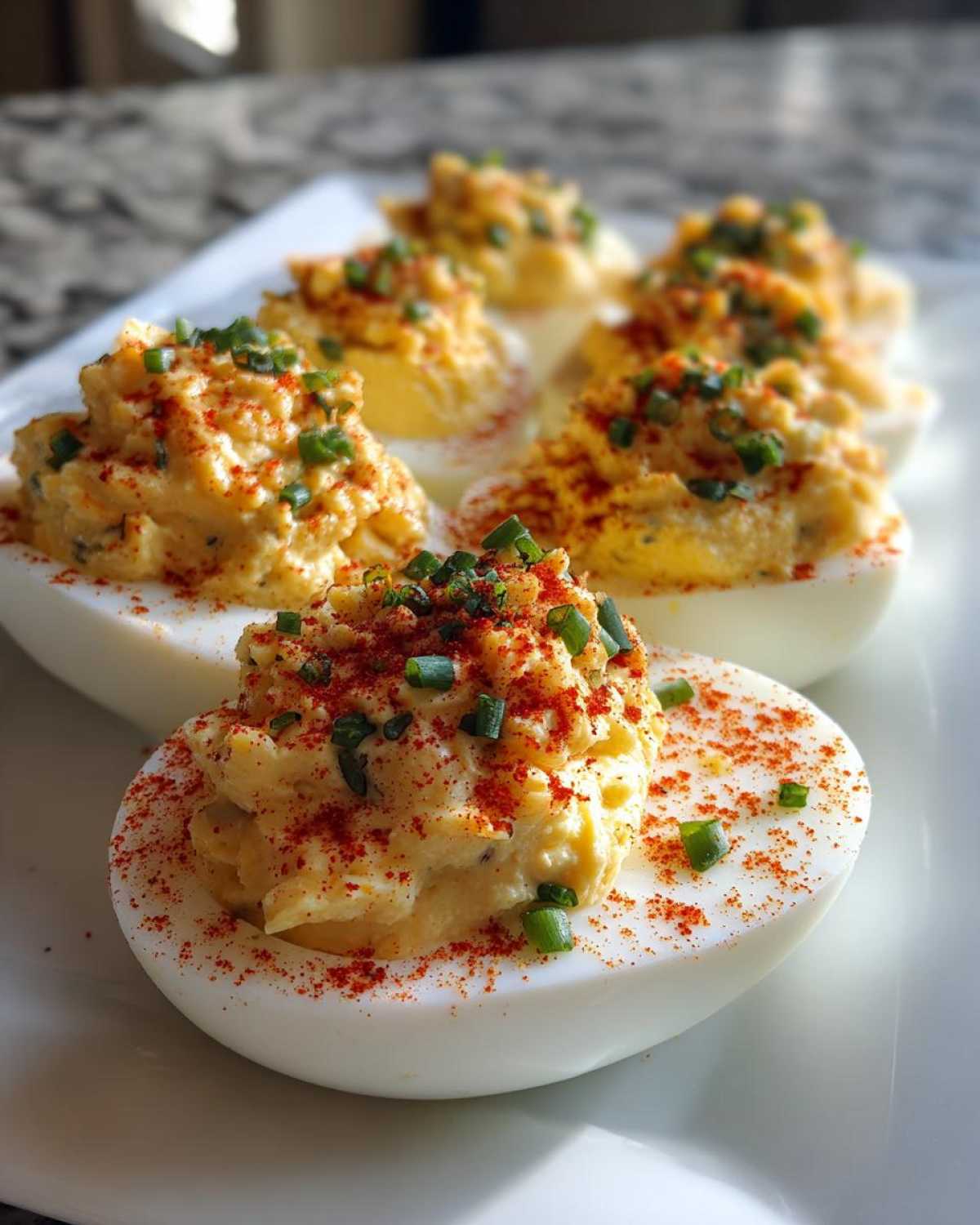 Keto deviled eggs - detail 3