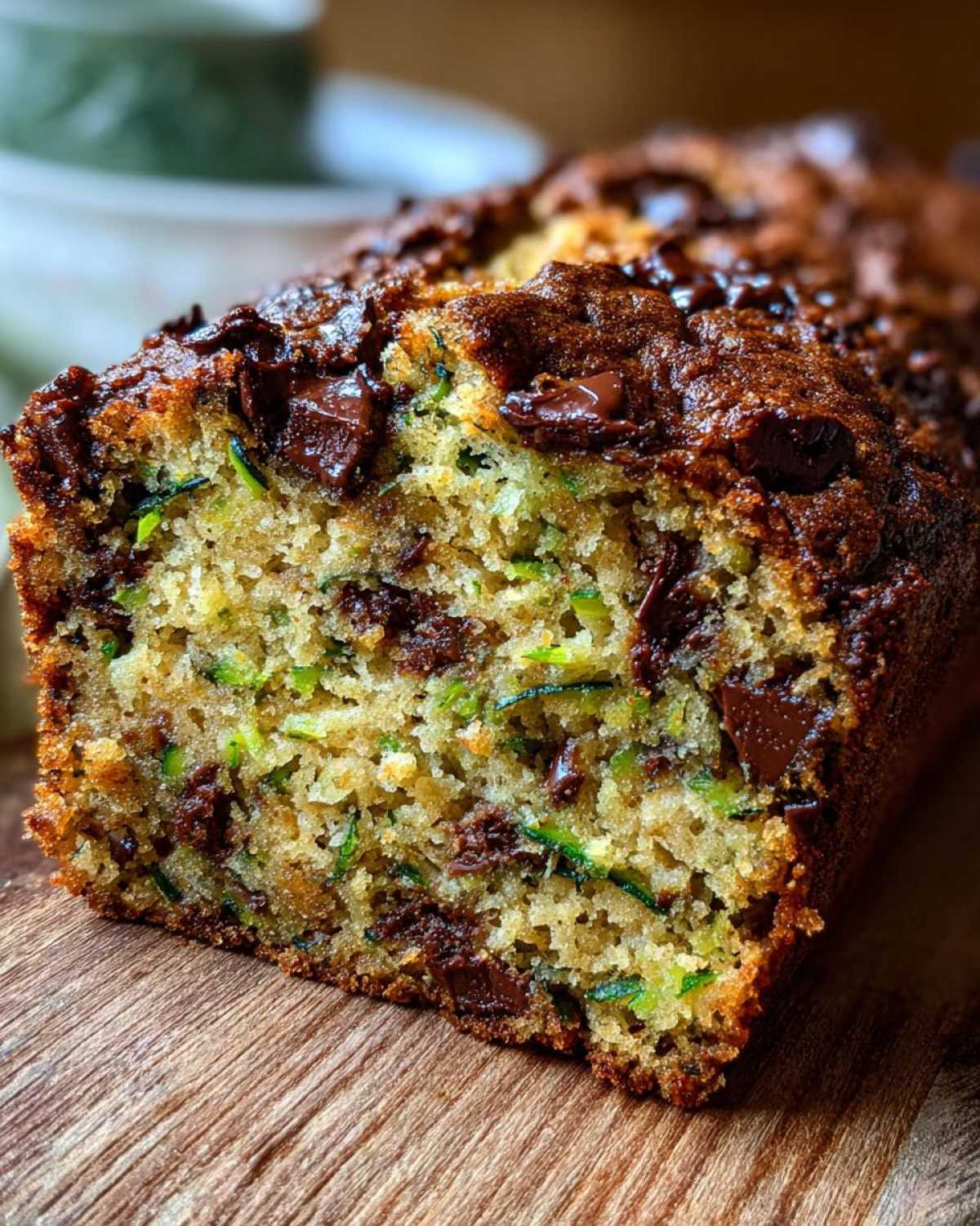 Chocolate Chip Zucchini Bread - detail 1