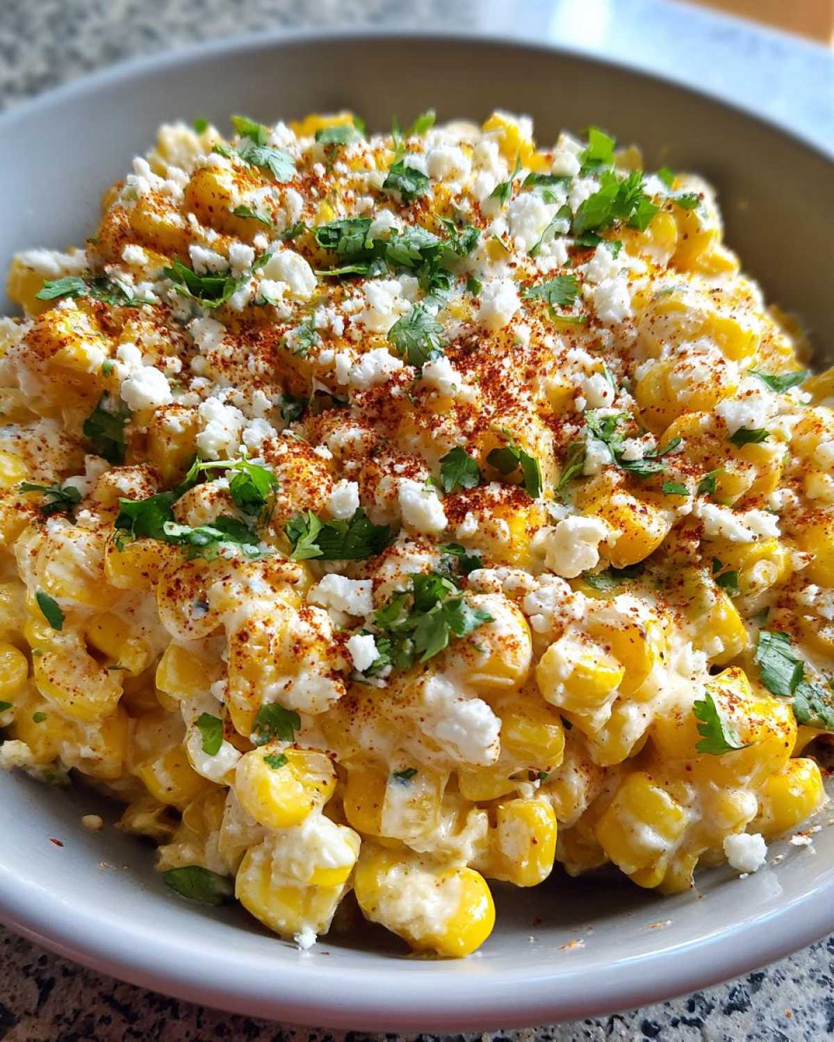 Mexican street corn salad - detail 1