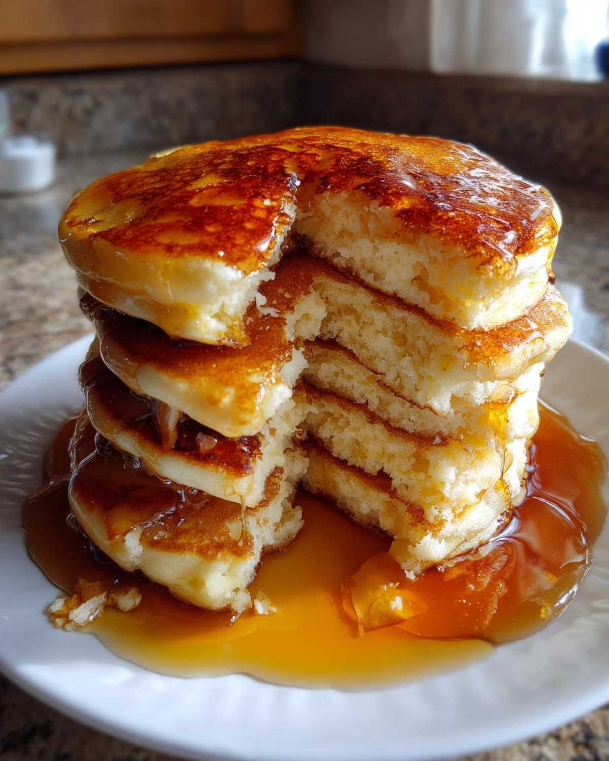 Maple Soufflé Pancakes - detail 3