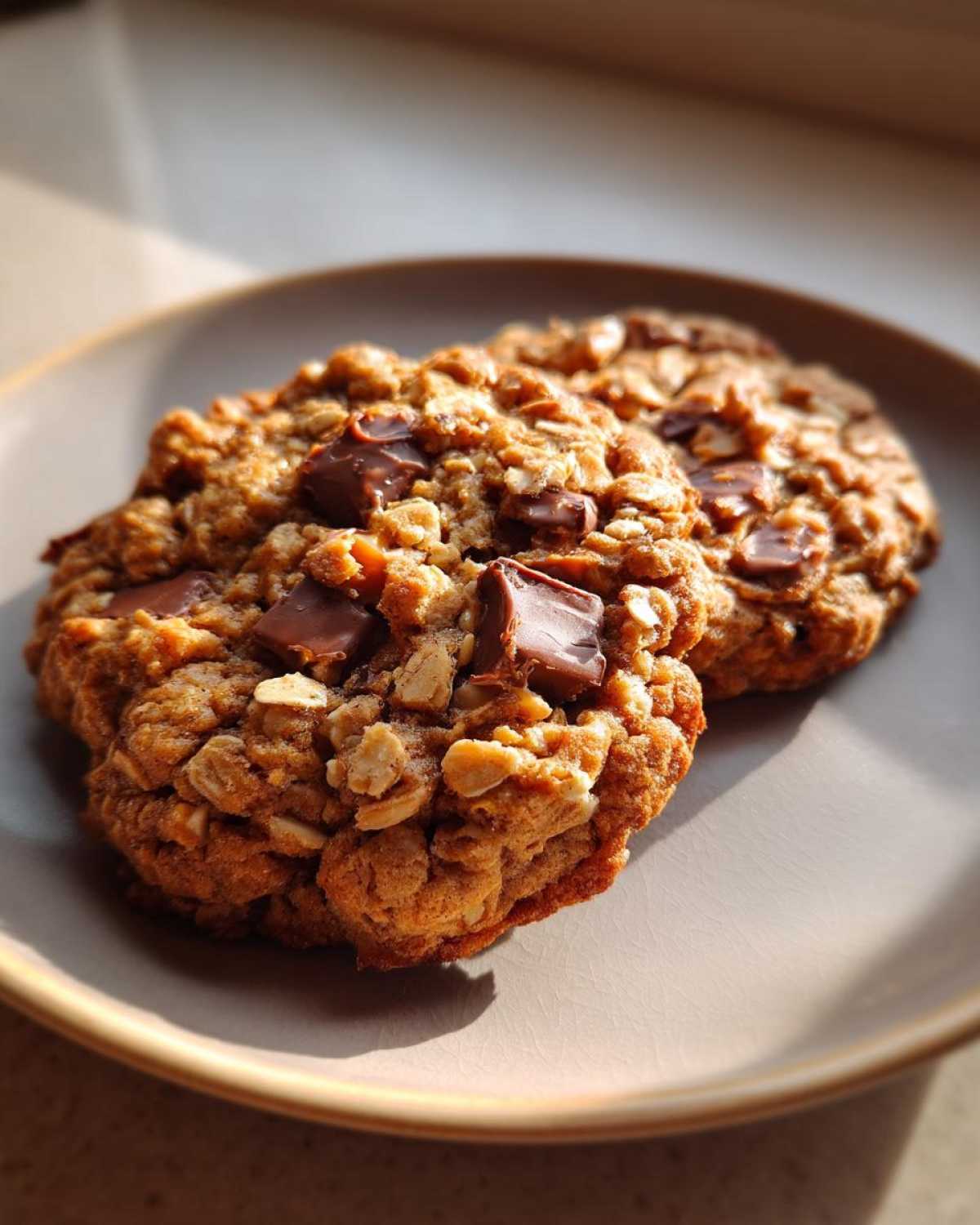 Peanut Butter Banana Oatmeal Cookies - detail 3