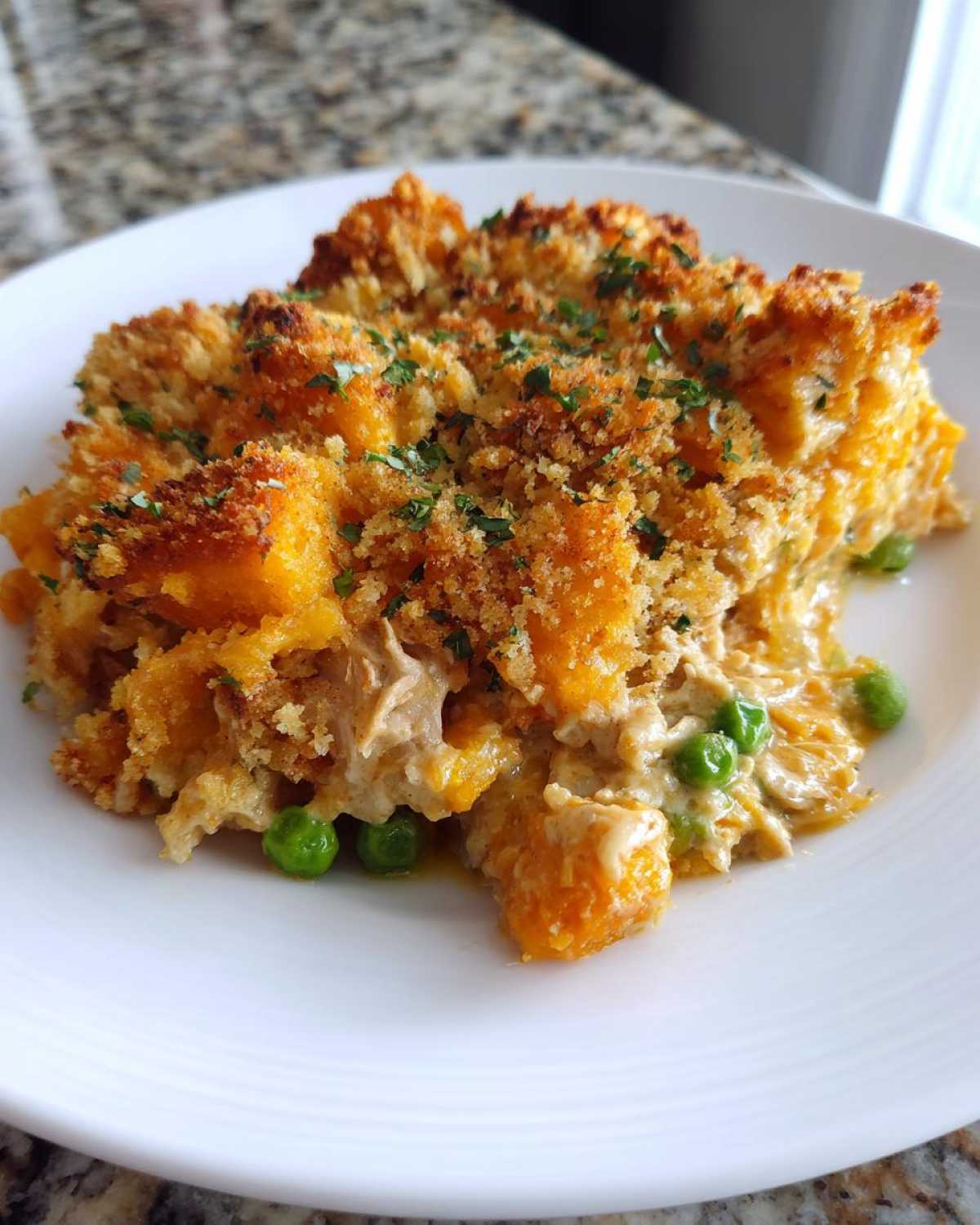 Sweet potato tuna casserole - detail 4