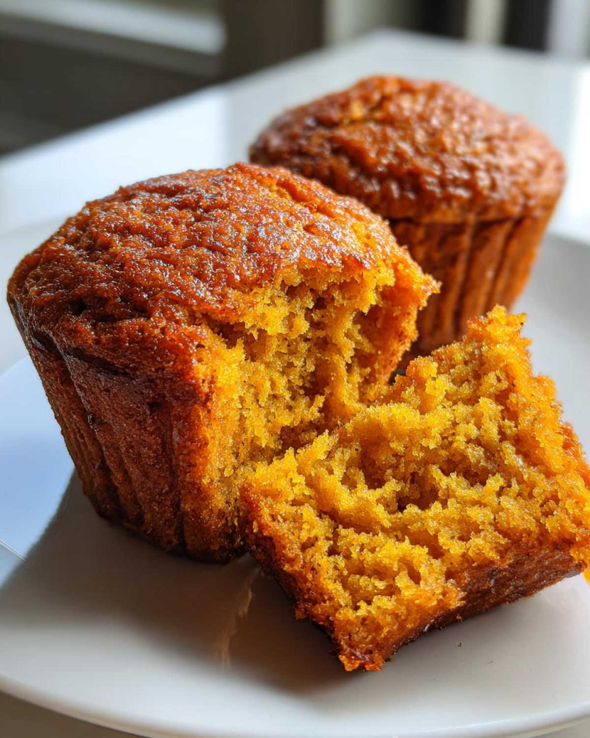Classic pumpkin muffins - detail 1