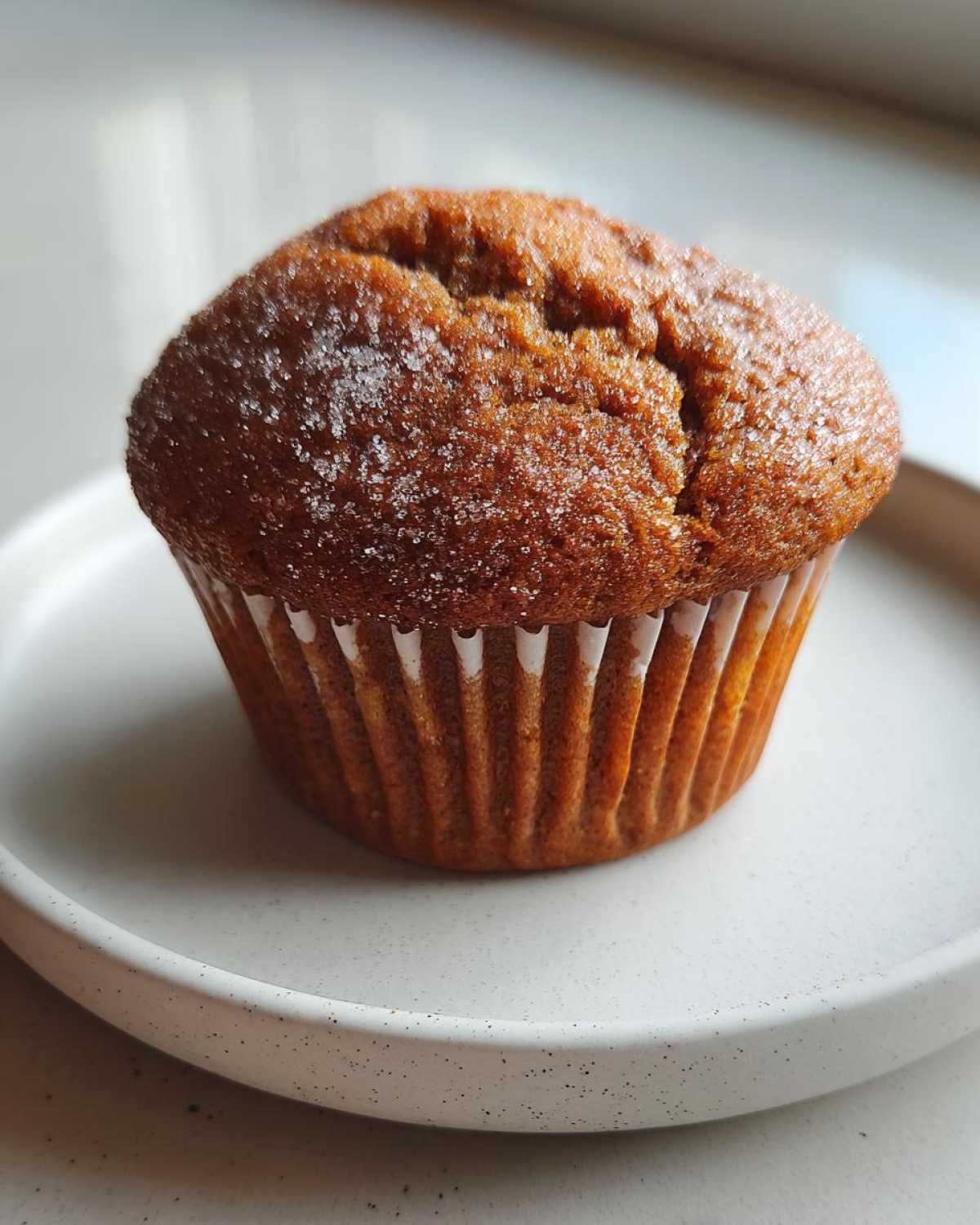 Pumpkin spice muffins - detail 1