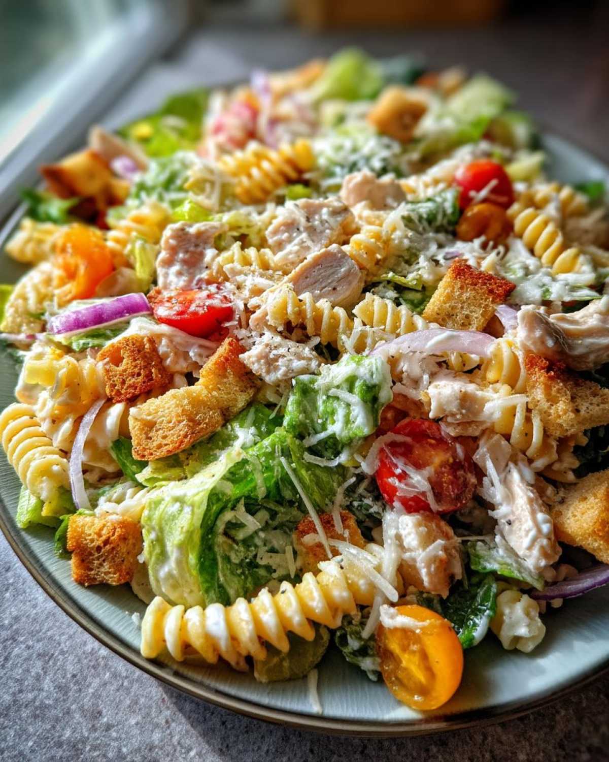 Chicken Caesar Pasta Salad - detail 1