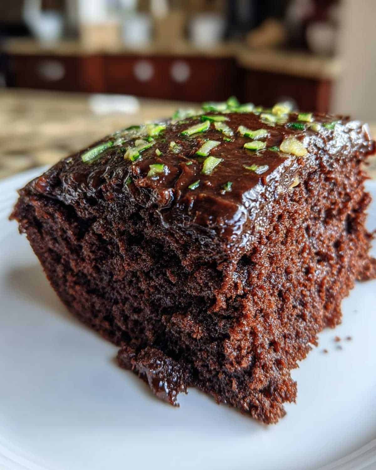 Trending Vegan Chocolate Zucchini Cake - detail 3