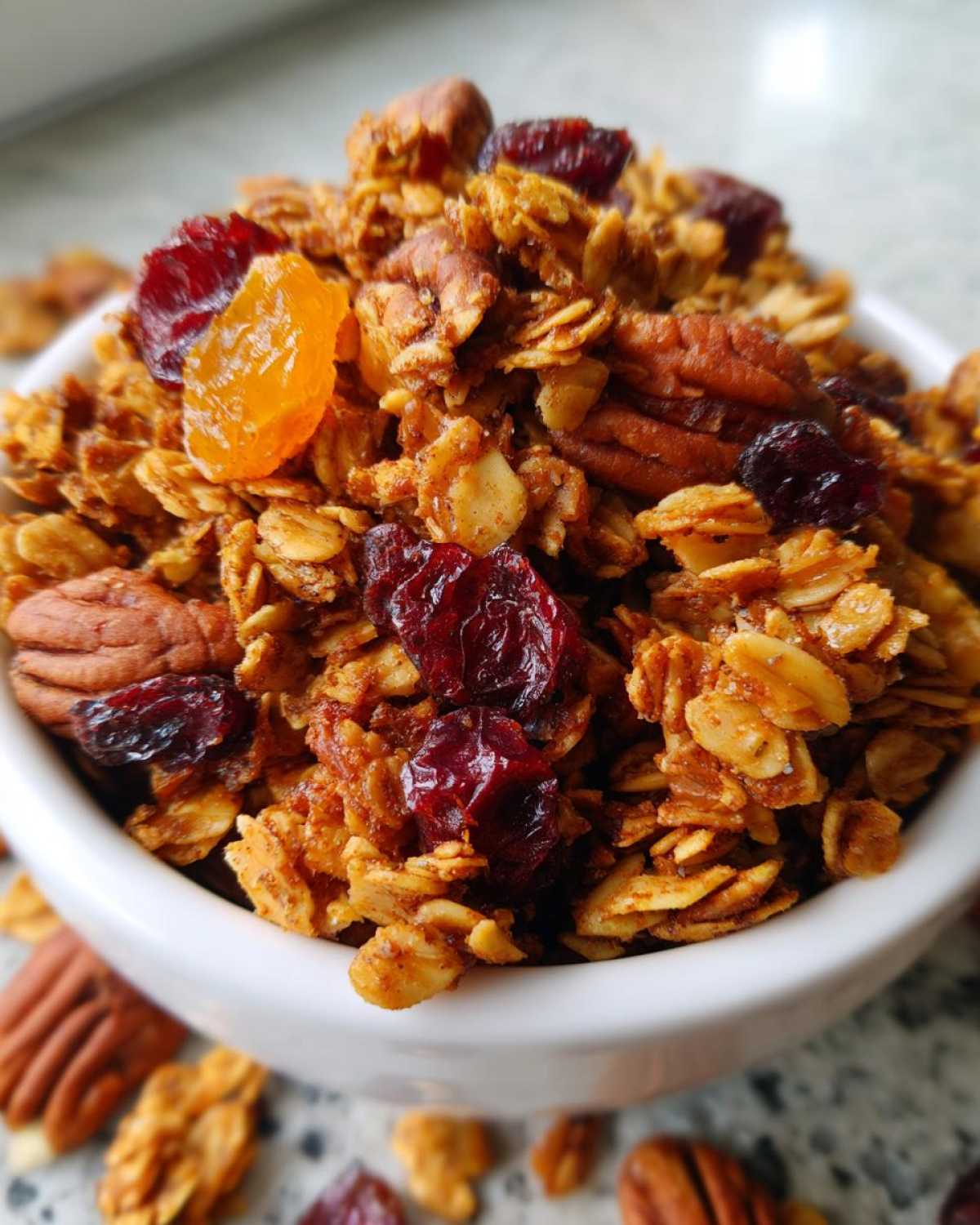 Pumpkin Spice Granola - detail 1