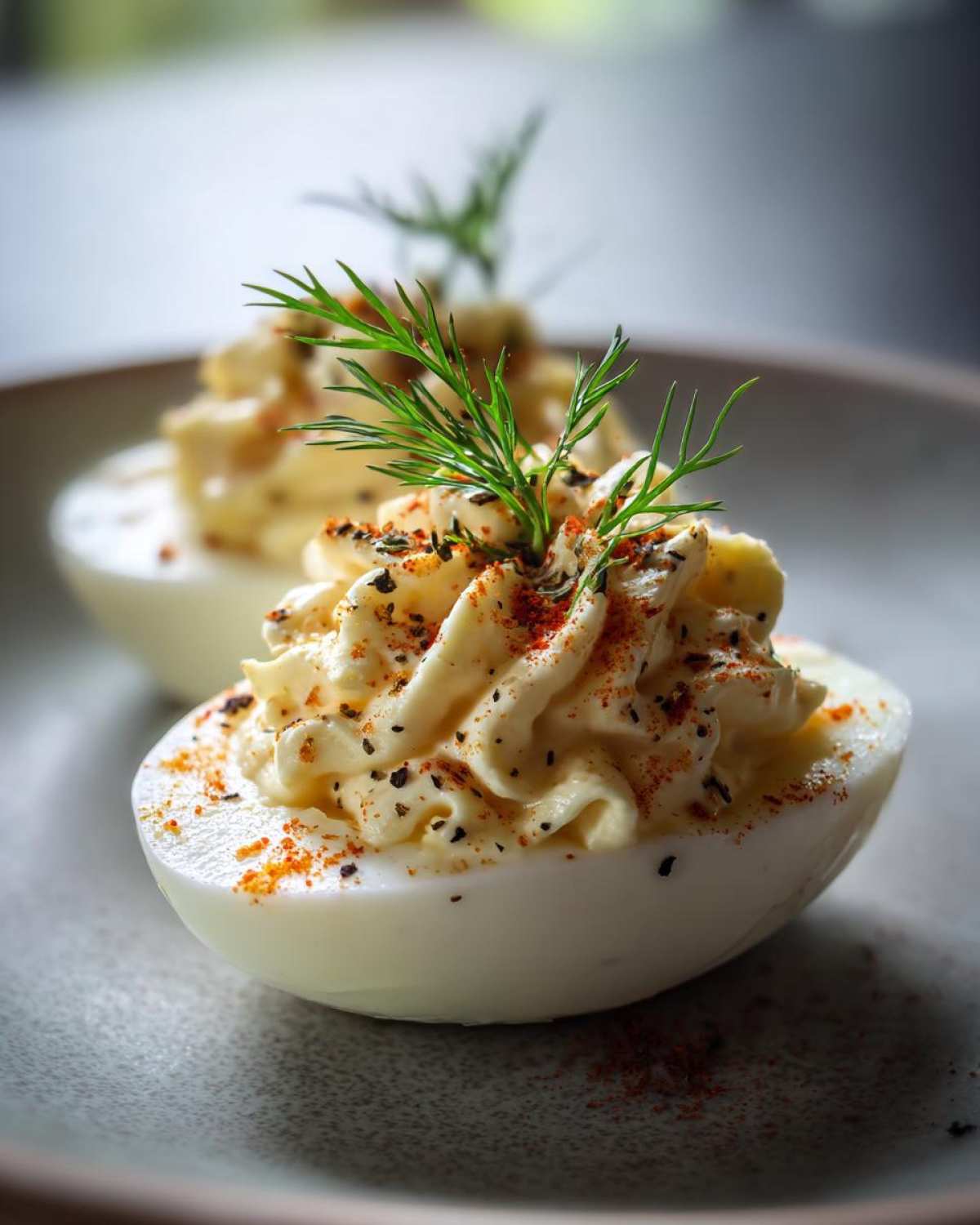 Fancy deviled eggs - detail 4