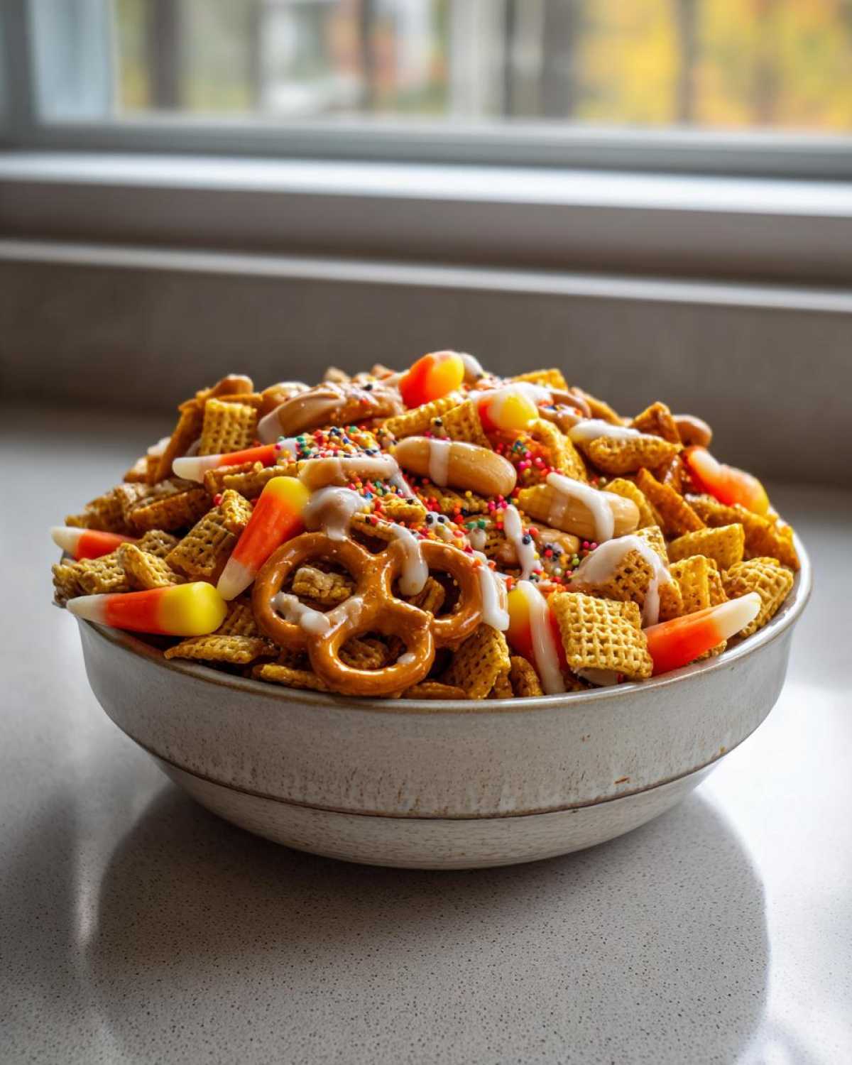 Halloween Harvest Chex Mix - detail 1