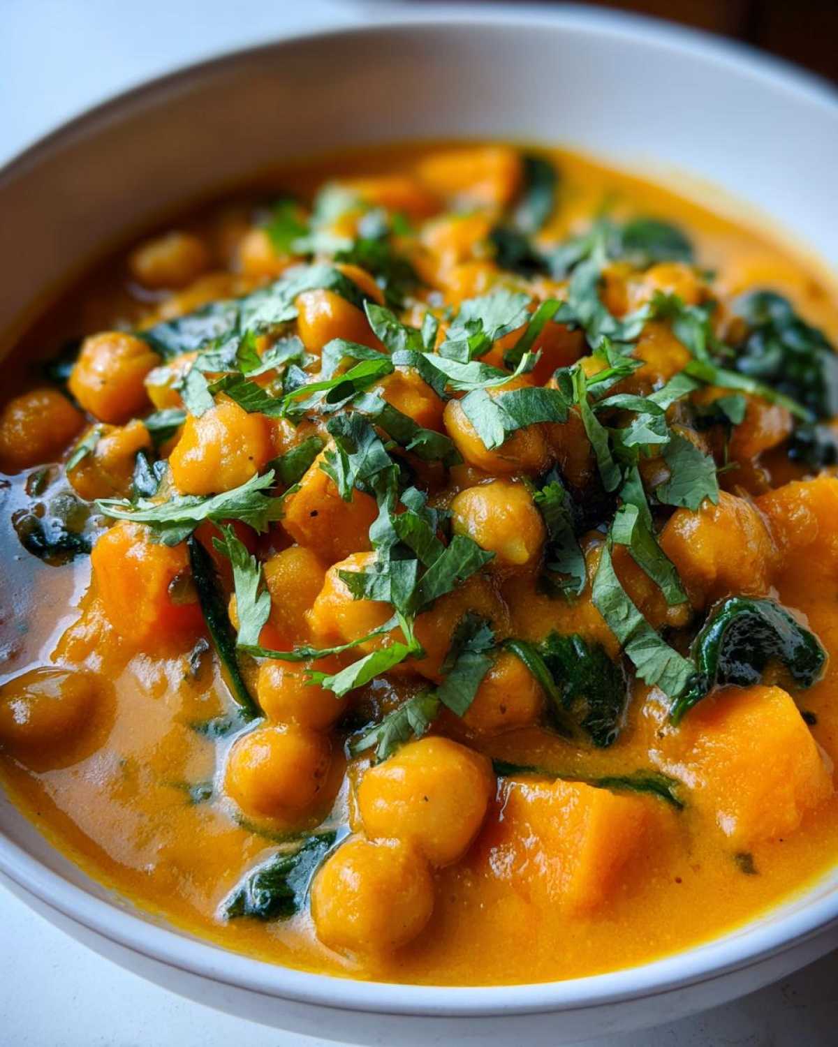 Vegan Pumpkin Curry - detail 2