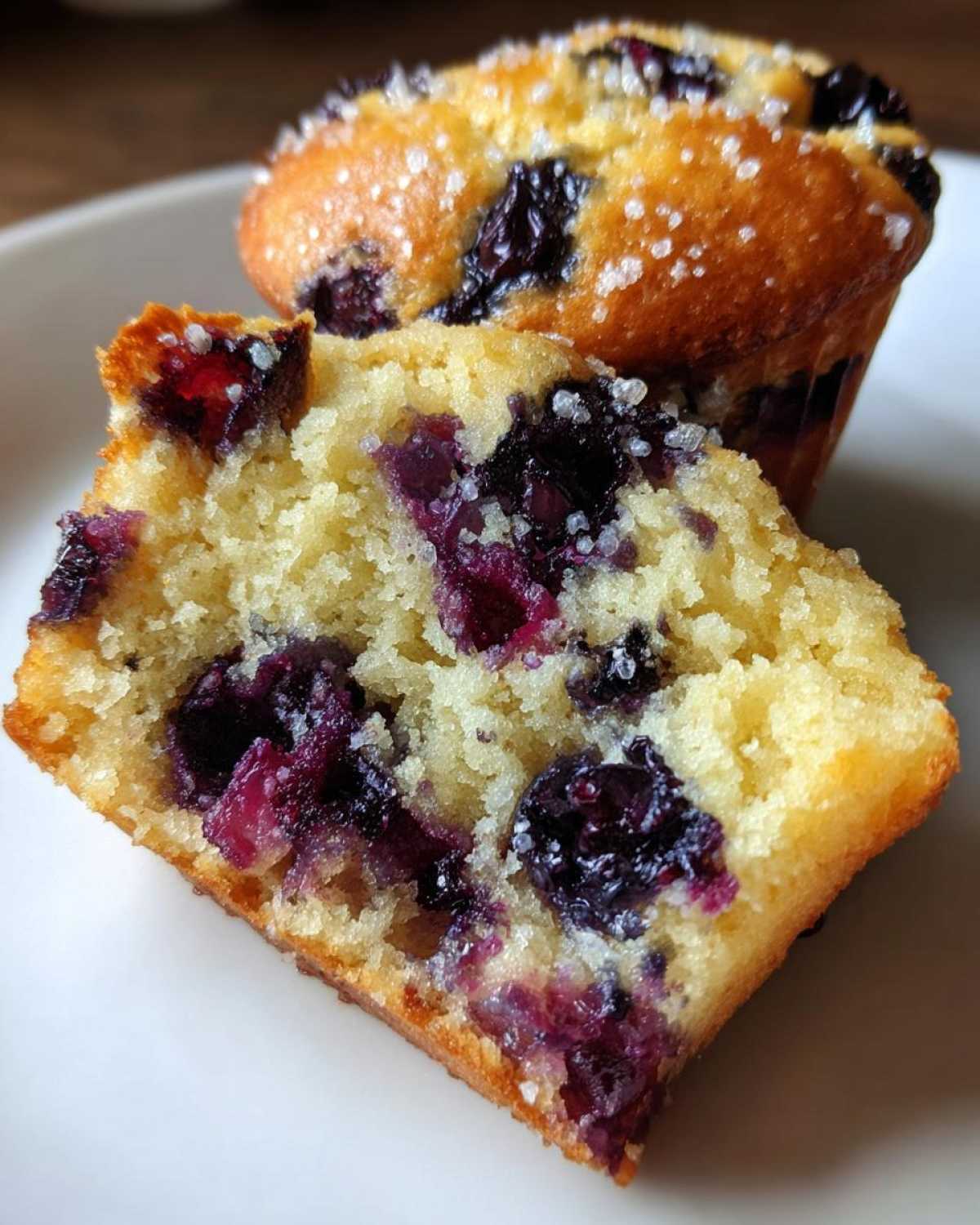 Classic blueberry muffins - detail 4