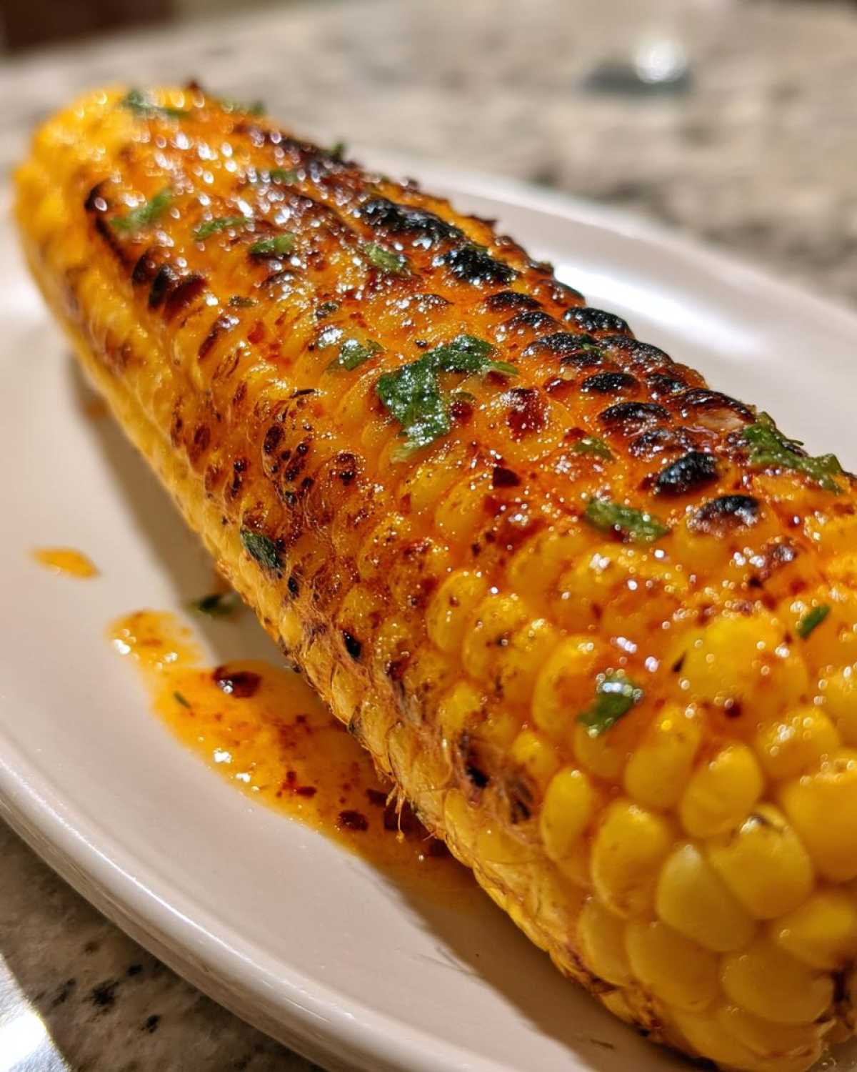 Grilled Corn on the Cob with Chili Lime Butter - detail 4