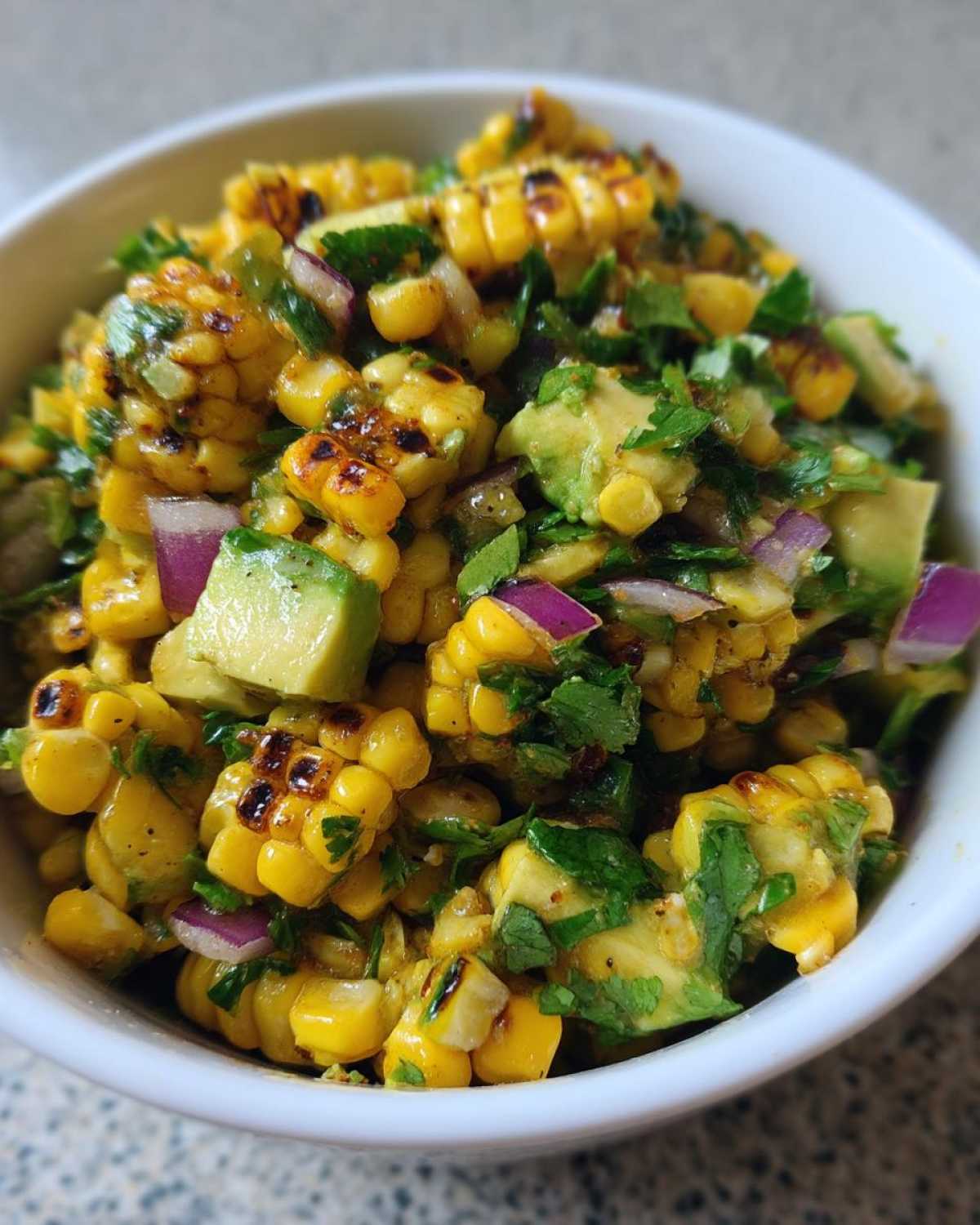 Grilled Corn and Avocado Salsa - detail 3
