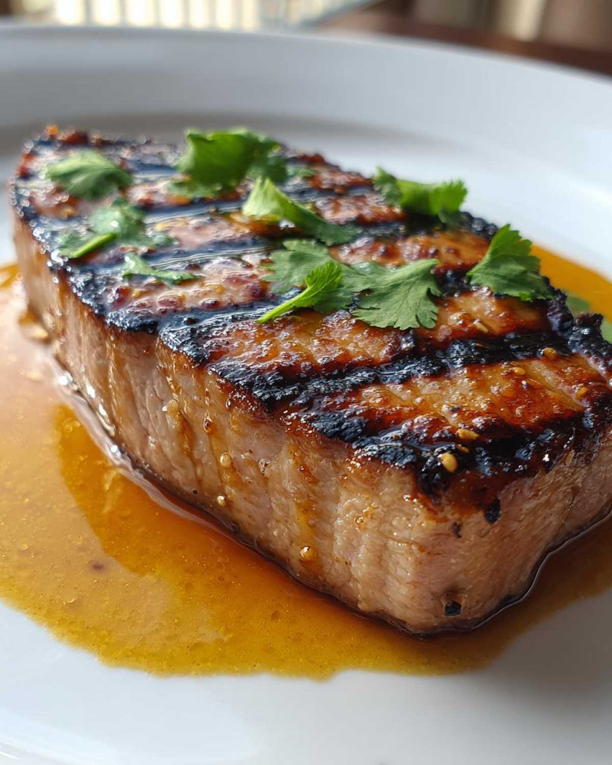 Grilled soy-ginger tuna steak - detail 3