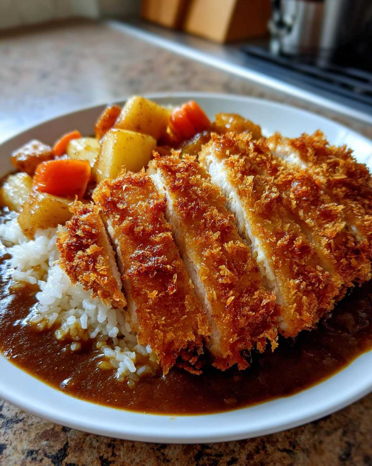 Katsu Curry (Japanese Curry Rice) - detail 1