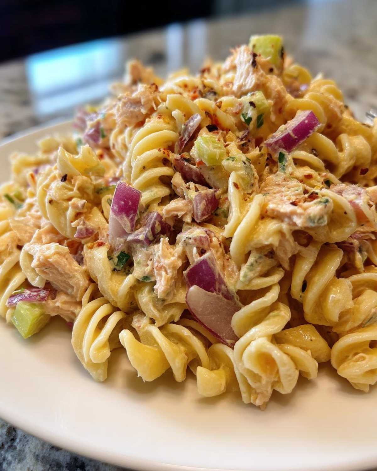 Creamy Tuna Pasta Salad - detail 1