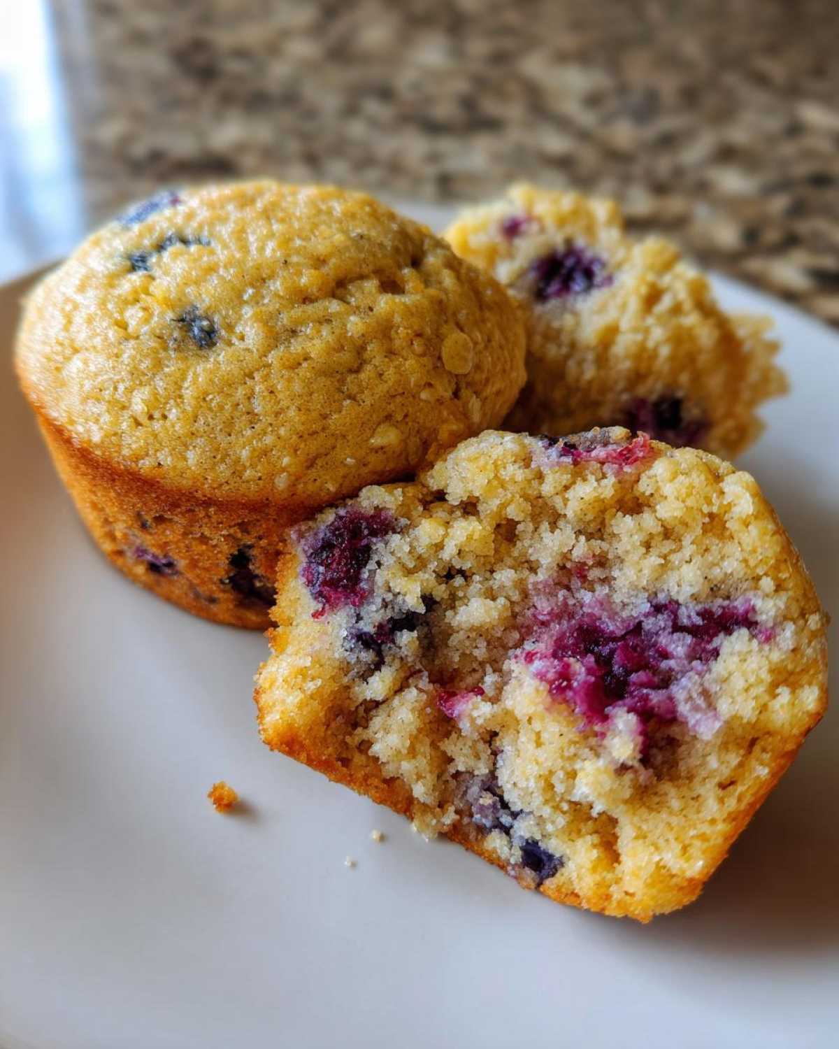 Gluten-free protein muffins - detail 1