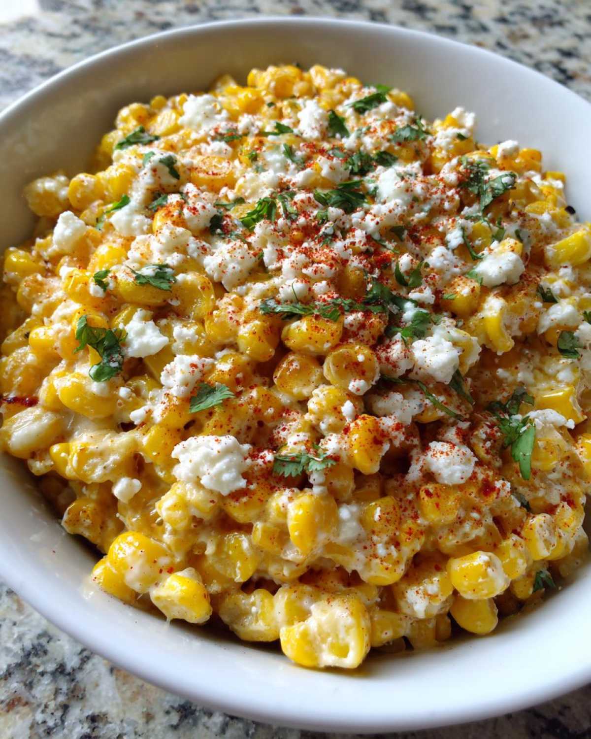 Cheesy street corn - detail 3