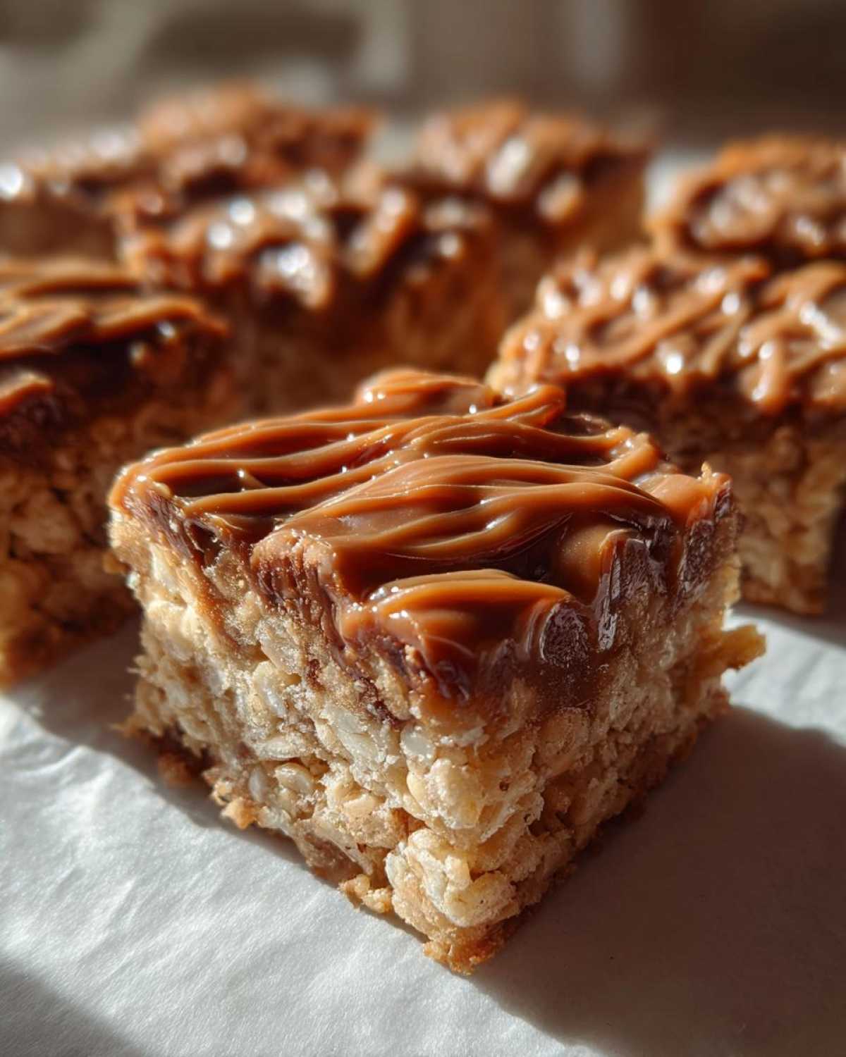 Caramel Pecan Rice Krispies - detail 2