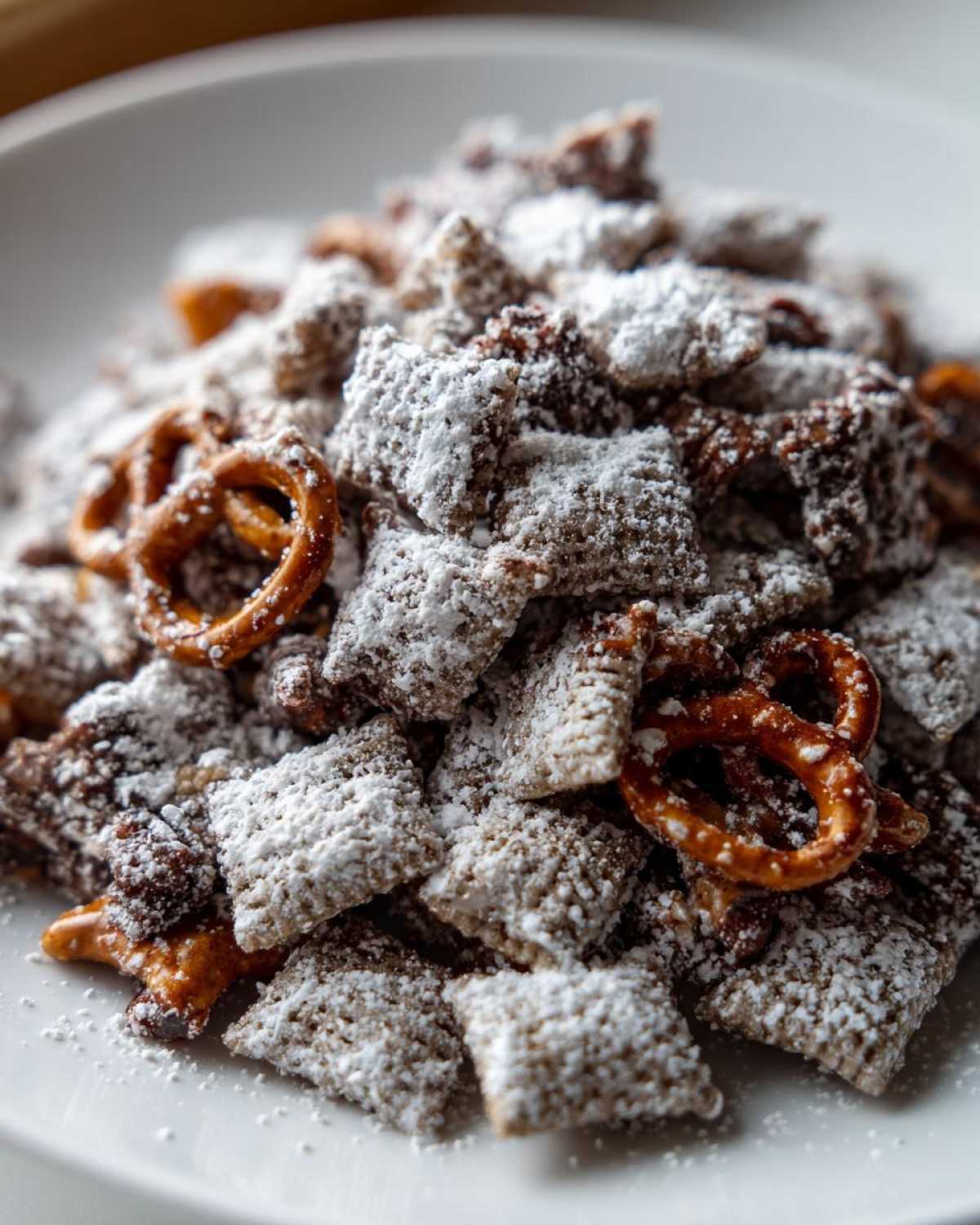 Reindeer Chow (Christmas Muddy Buddies) - detail 3