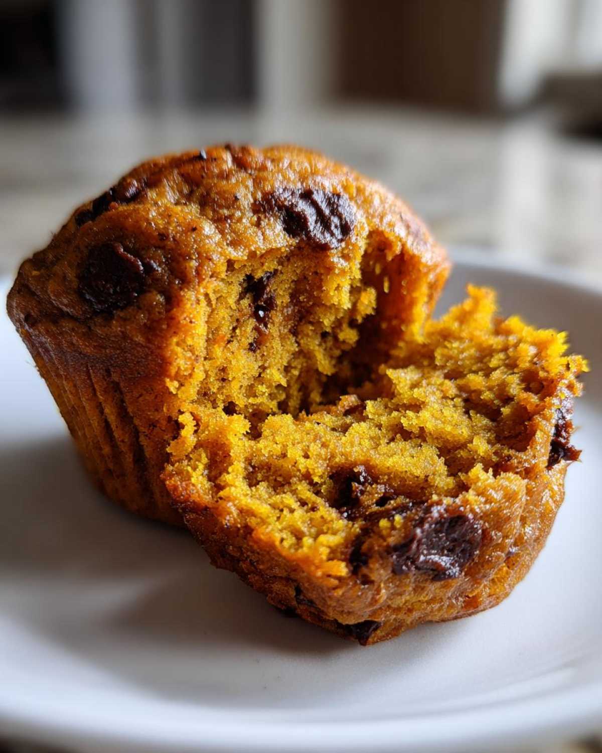 Gluten-free pumpkin muffins - detail 4