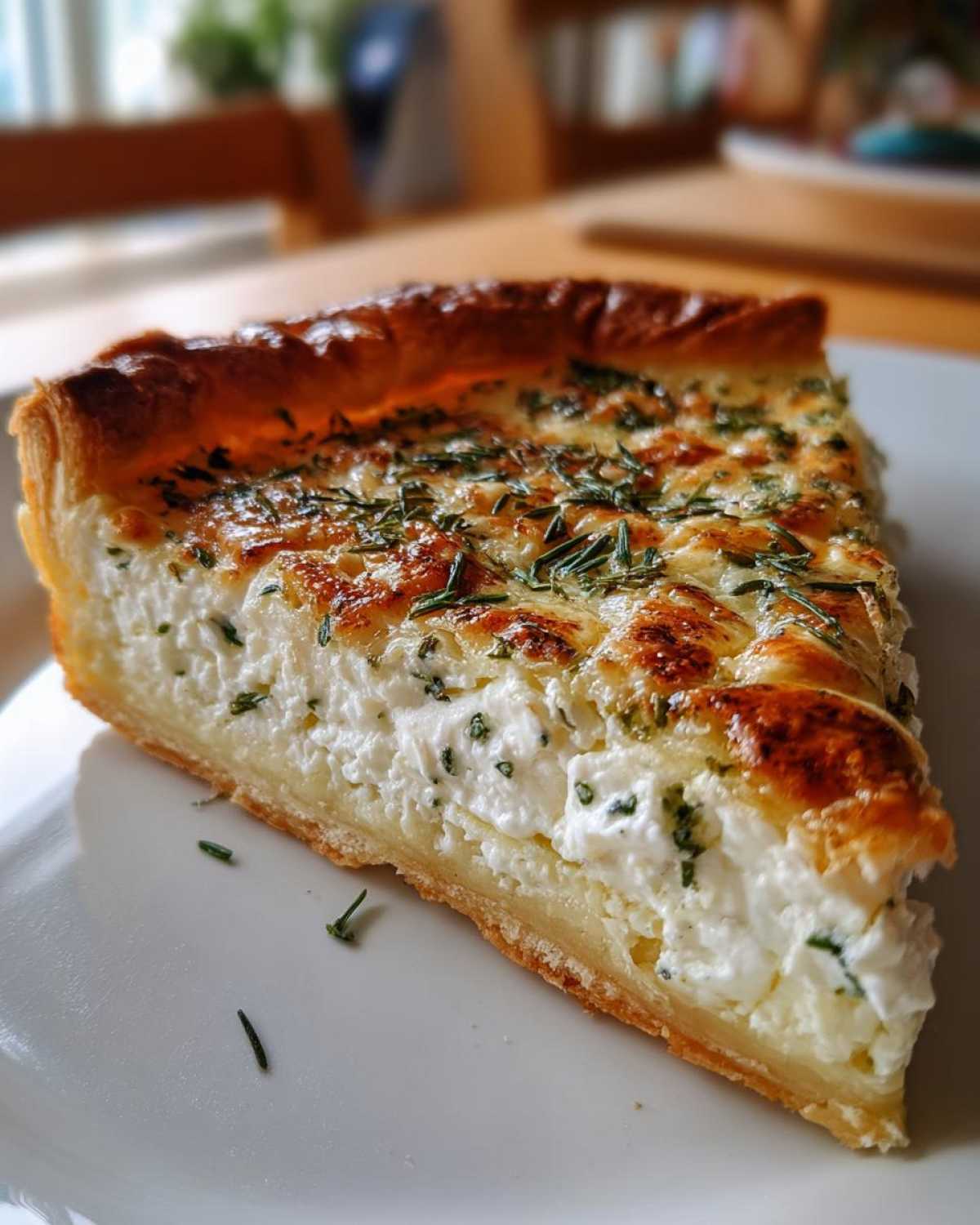 Rosemary Goat Cheese Tart - detail 1