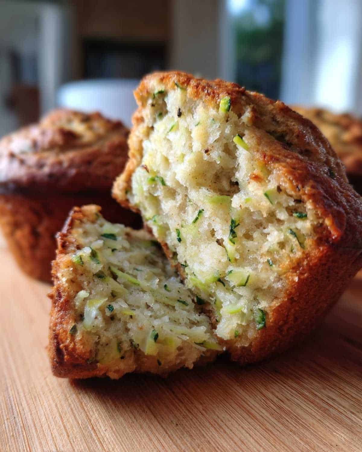 Ultimate Moist Zucchini Muffins - detail 2