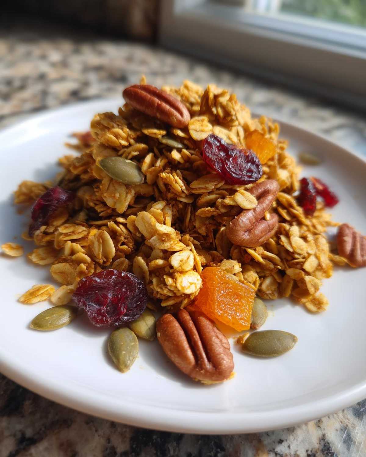 Pumpkin Spice Granola - detail 1