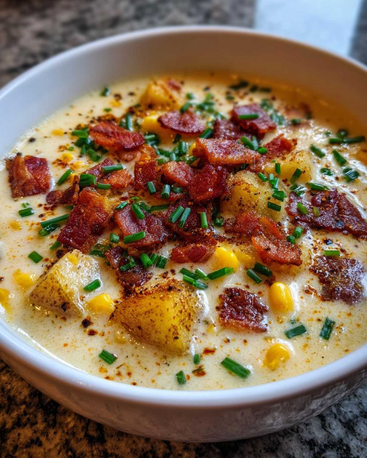 Creamy Corn Chowder - detail 4
