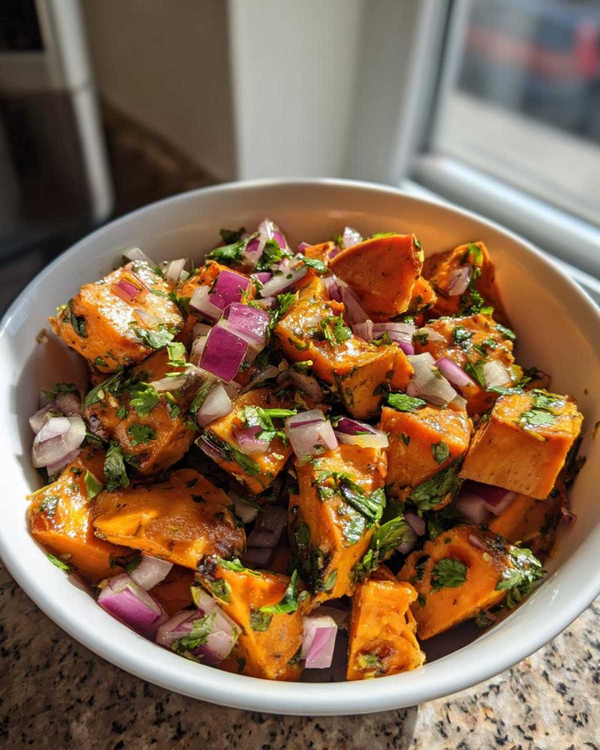Sweet potato salad - detail 4