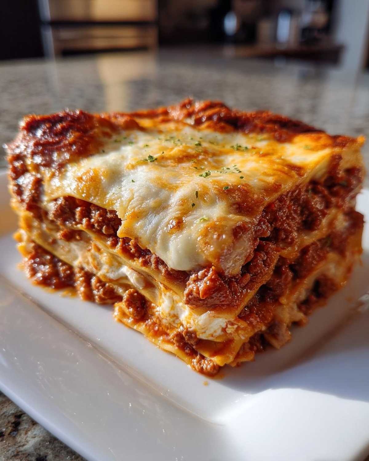 homemade lasagna - detail 4