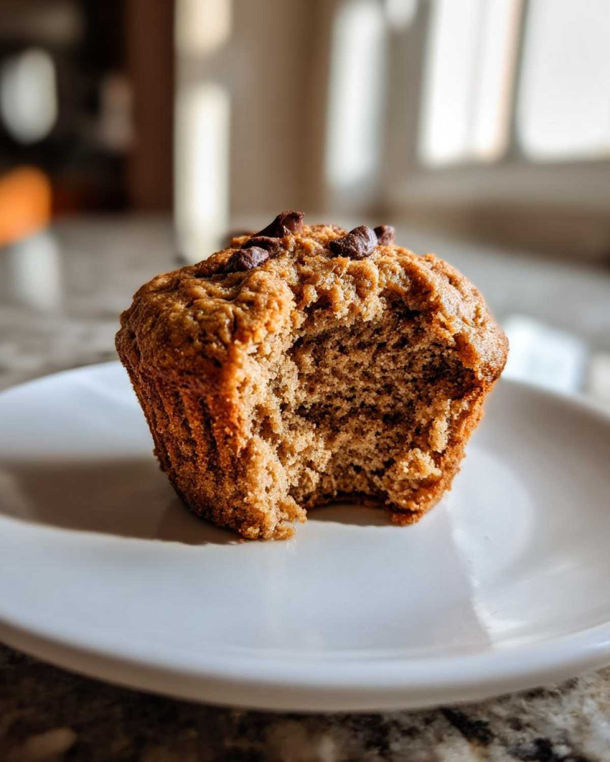 Peanut butter protein muffins - detail 4