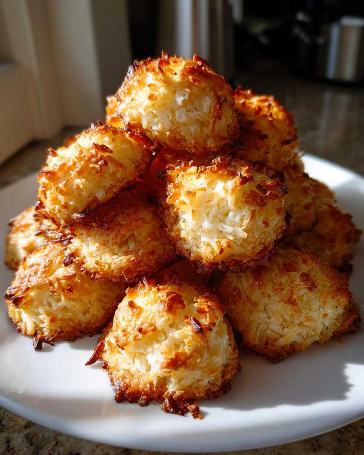 Coconut Macaroons - detail 1