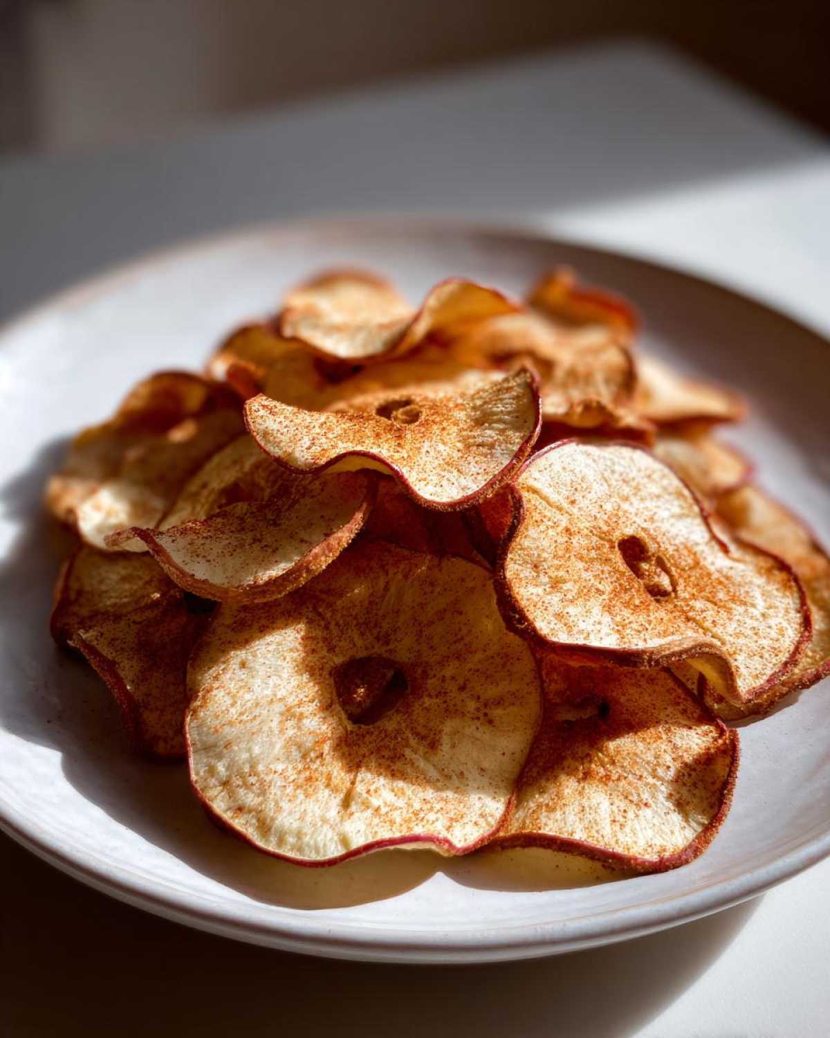 Baked Cinnamon Apple Chips - detail 1