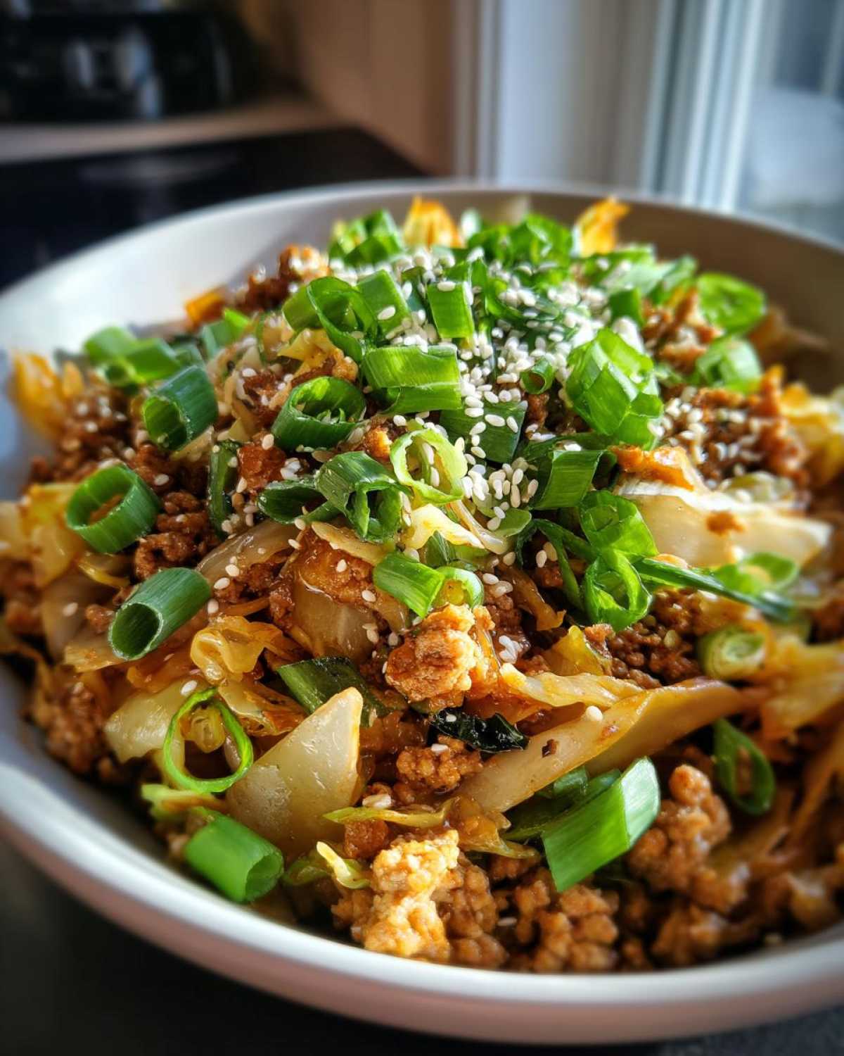 Egg Roll in a Bowl - detail 2